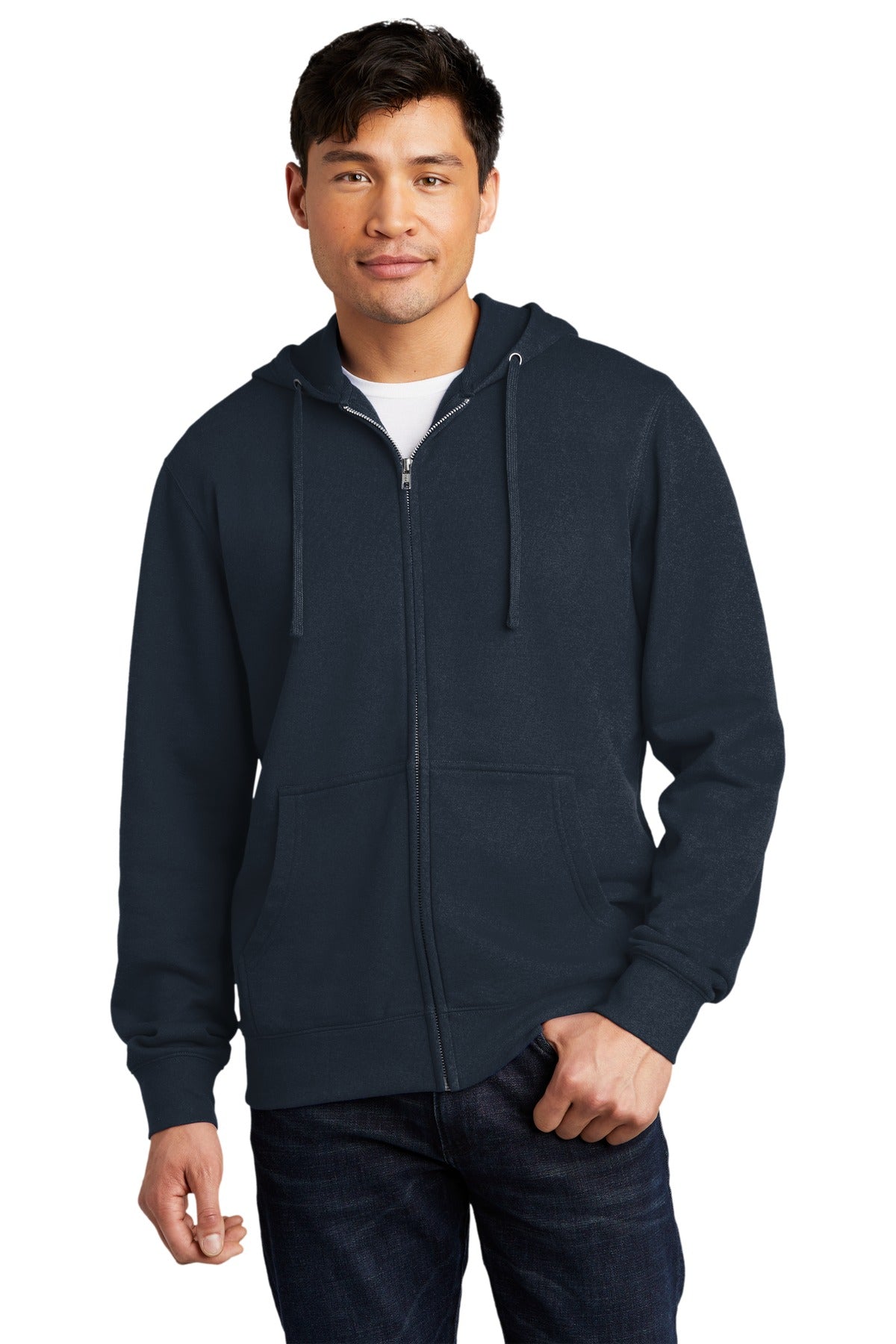 District? V.I.T.?Fleece Full-Zip Hoodie DT6102