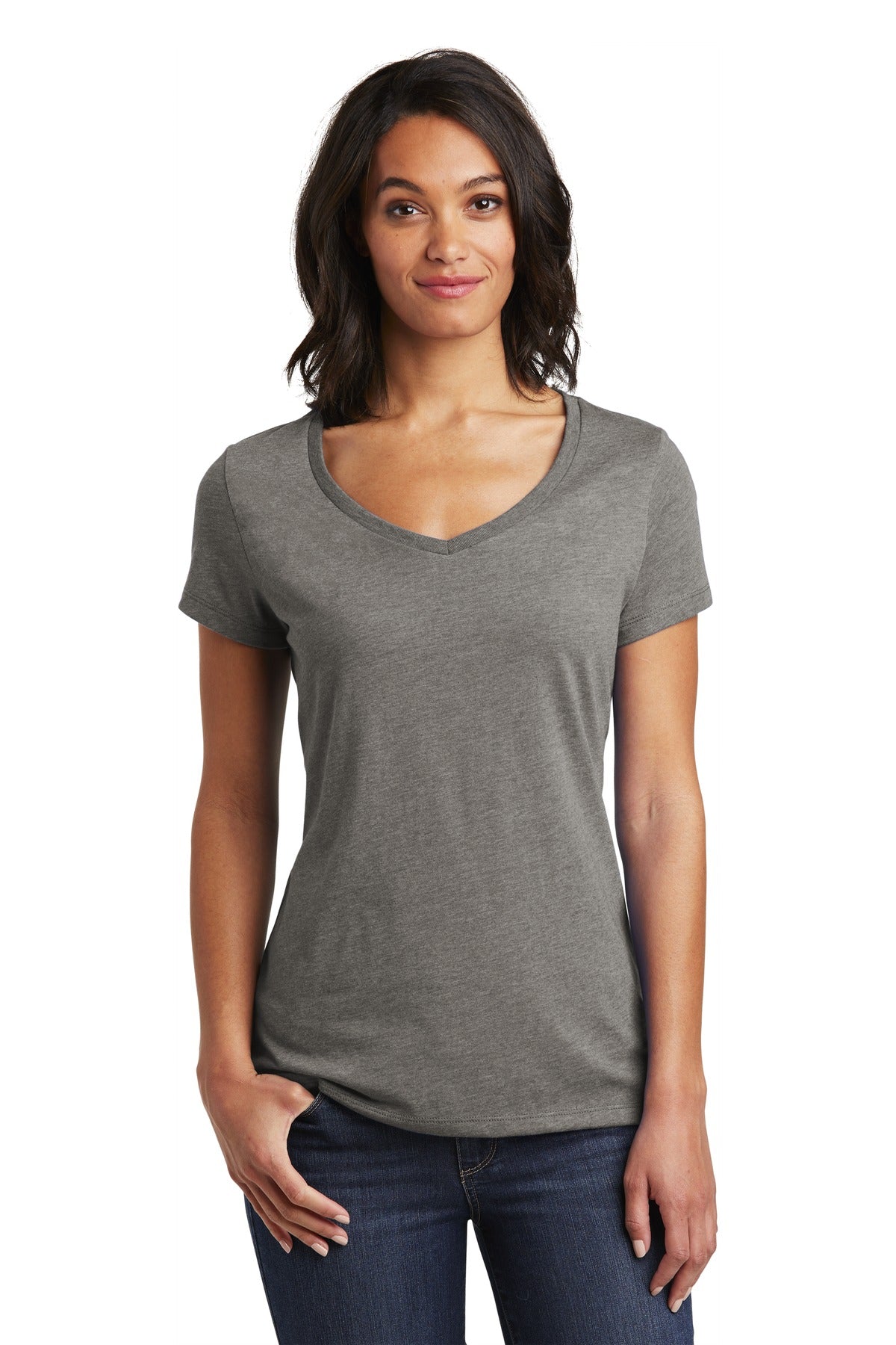 District ? Women's Very Important Tee ? V-Neck. DT6503