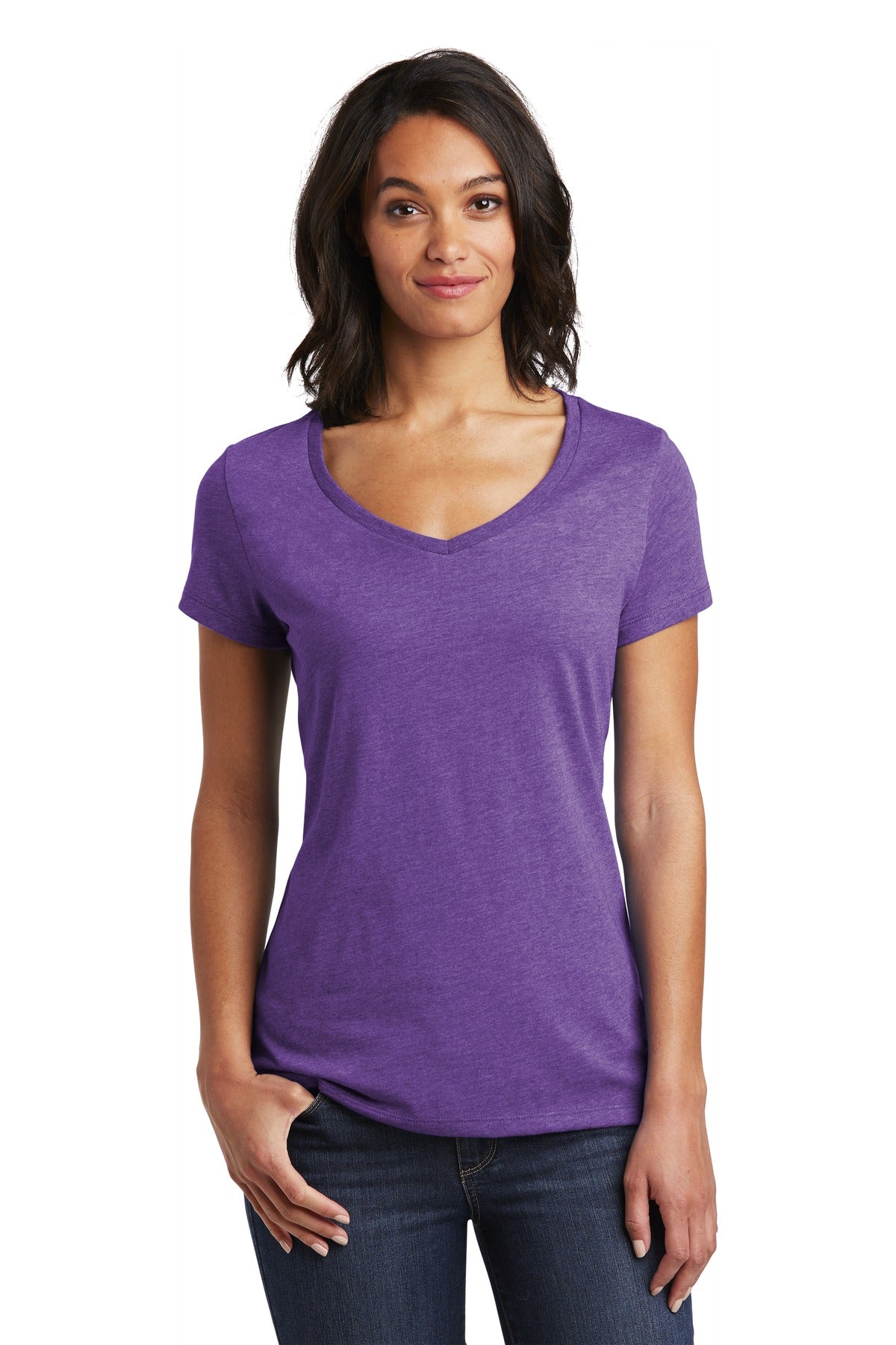 District ? Women's Very Important Tee ? V-Neck. DT6503