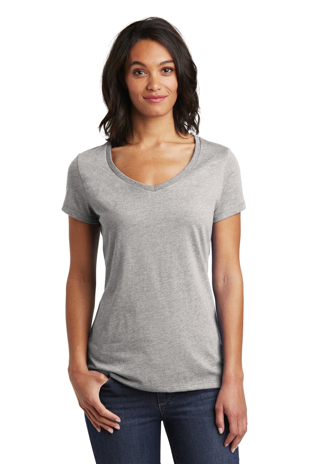 District ? Women's Very Important Tee ? V-Neck. DT6503