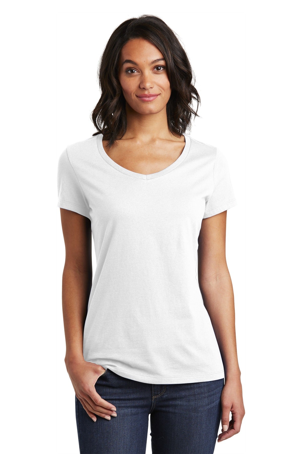 District ® Women's Very Important Tee ® V-Neck. DT6503