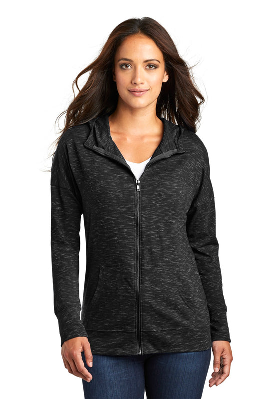 District ® Women's Medal Full-Zip Hoodie. DT665