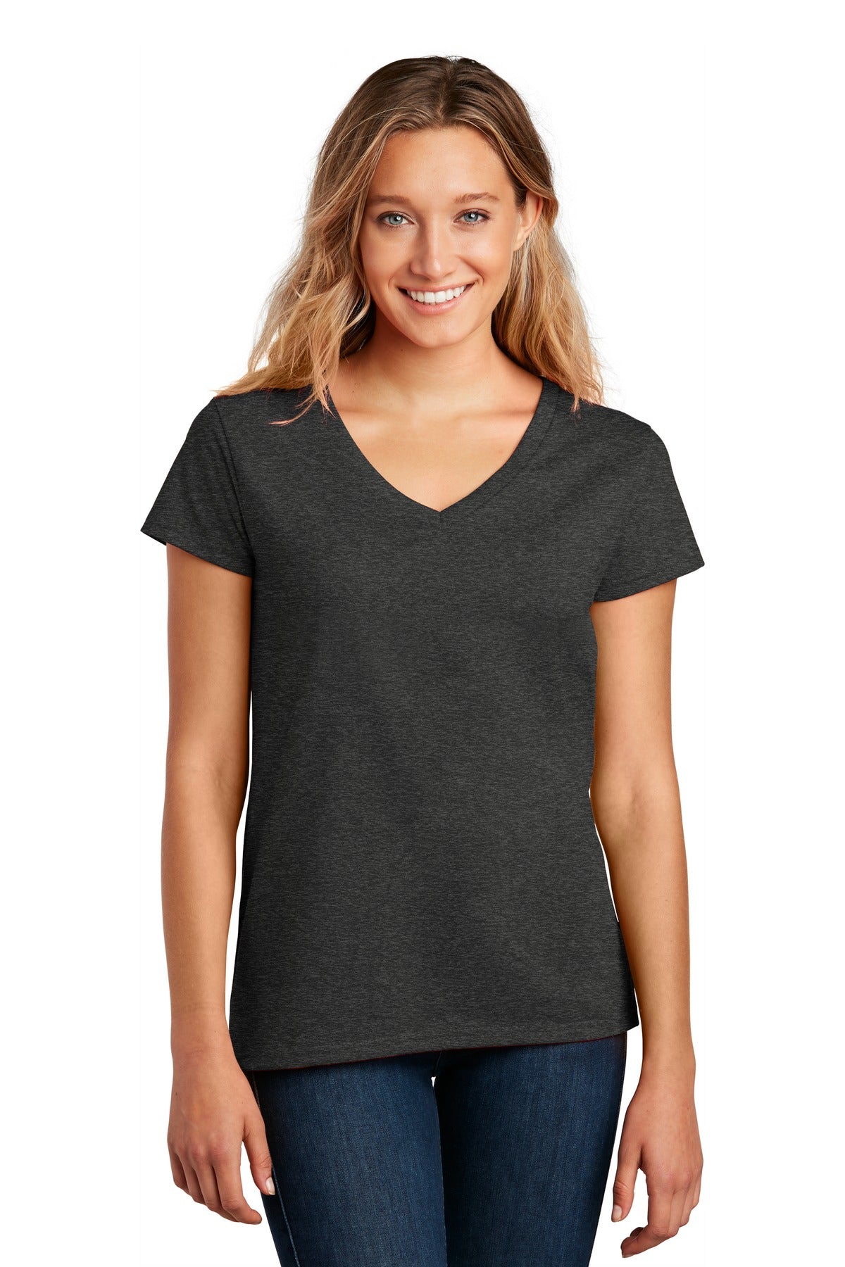 District ® Women's Re-Tee ™ V-Neck DT8001