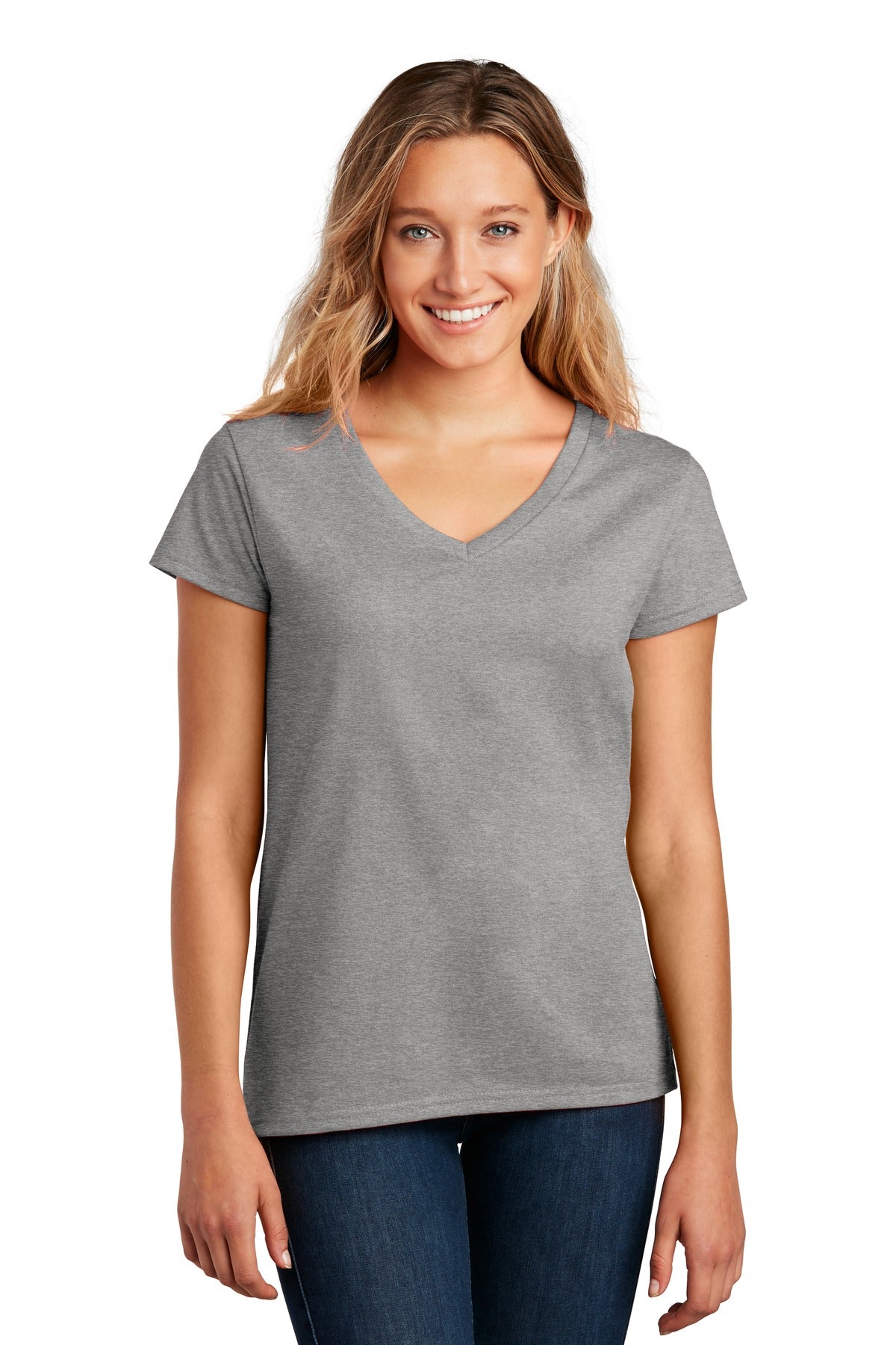 District ® Women's Re-Tee ™ V-Neck DT8001