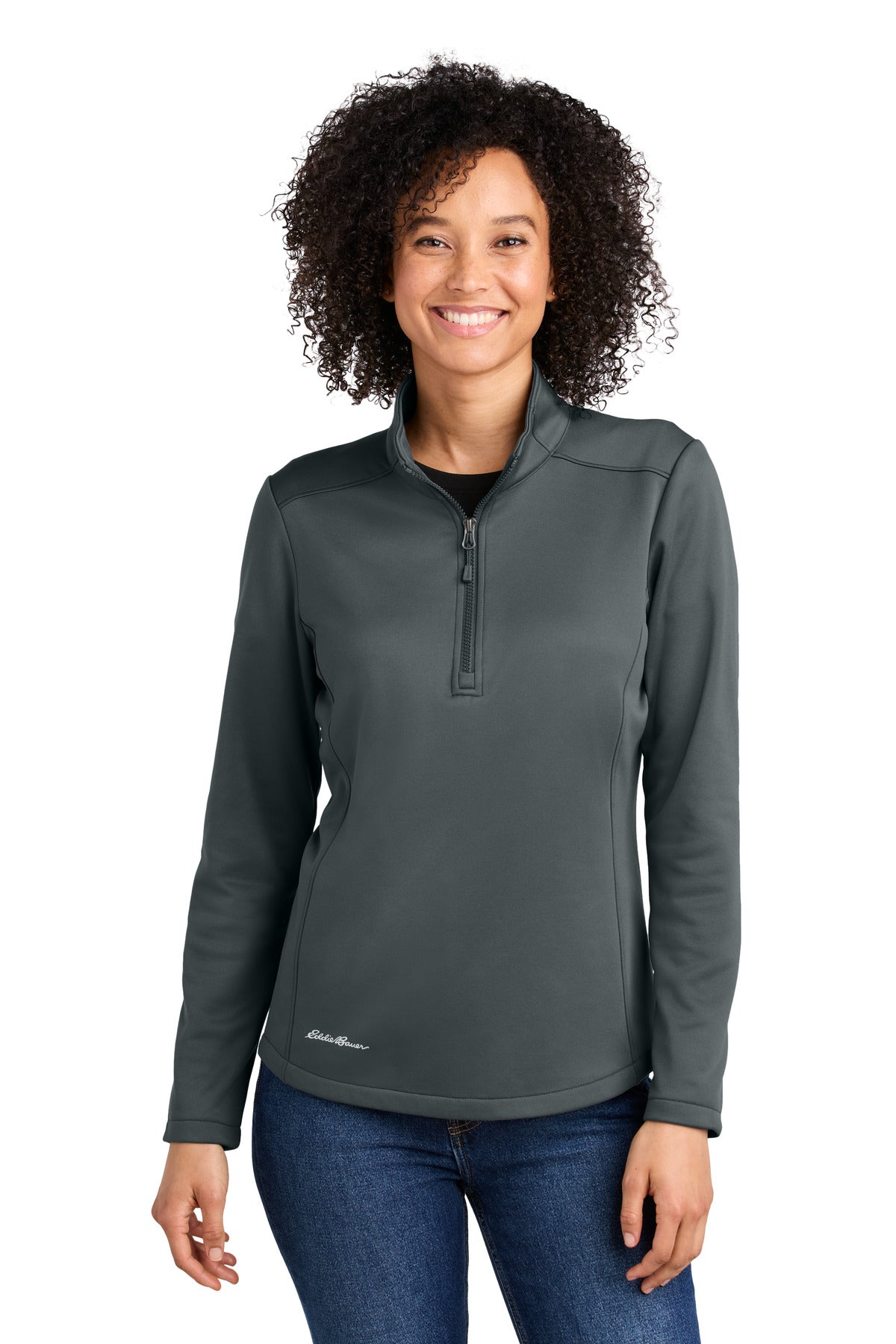 Eddie Bauer® Women's Smooth Mid Layer Fleece 1/2-Zip EB2370