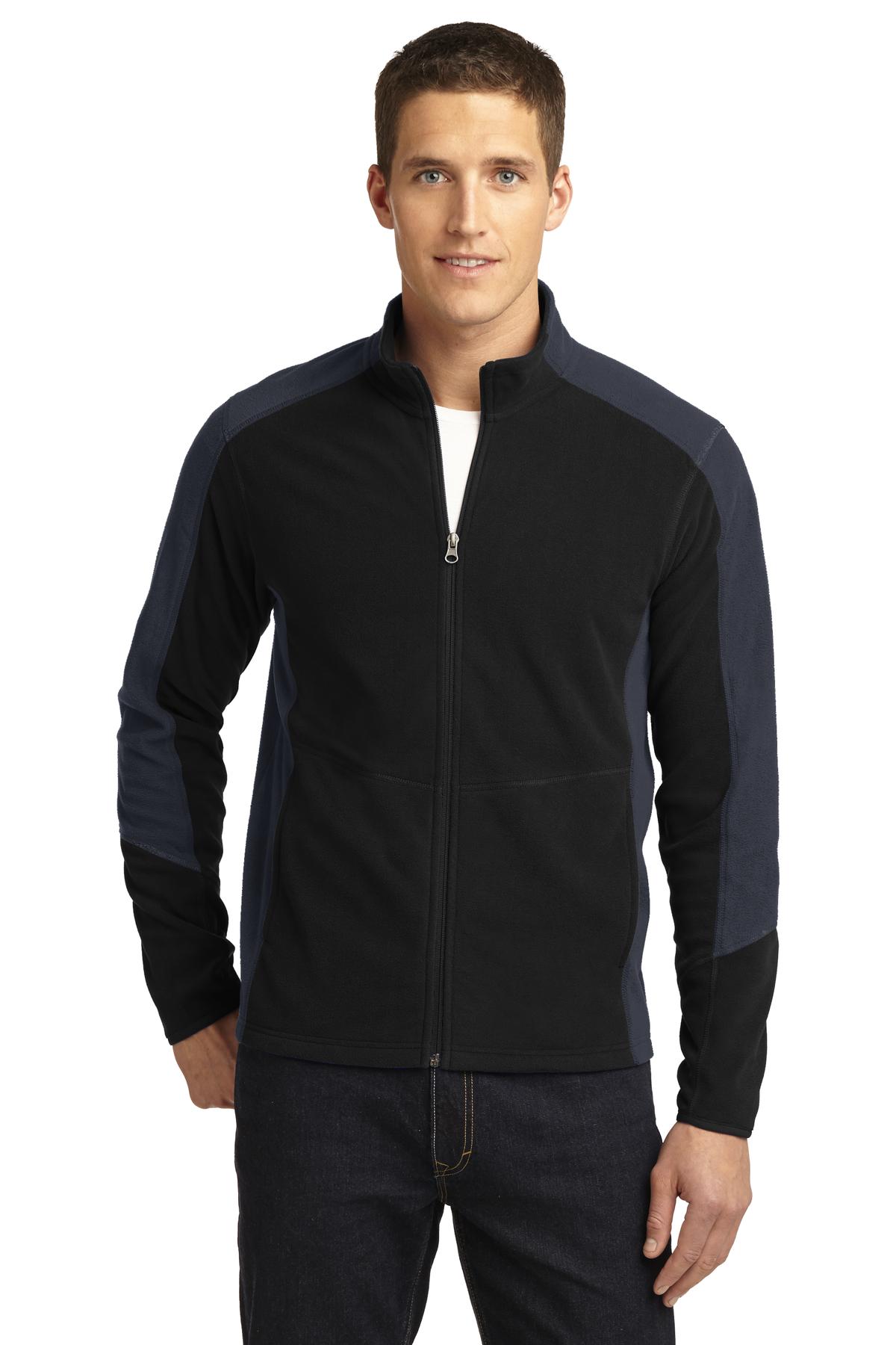 Port Authority® Colorblock Microfleece Jacket. F230