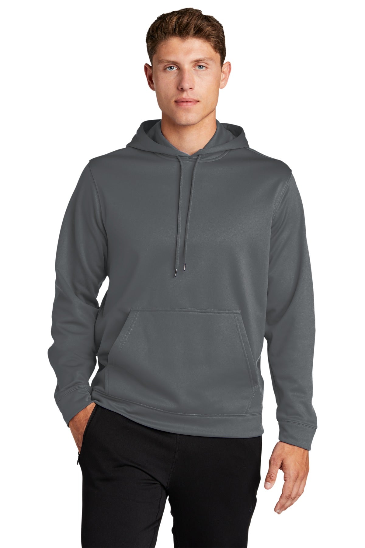 Sport-Tek® Sport-Wick® Fleece Hooded Pullover.  F244