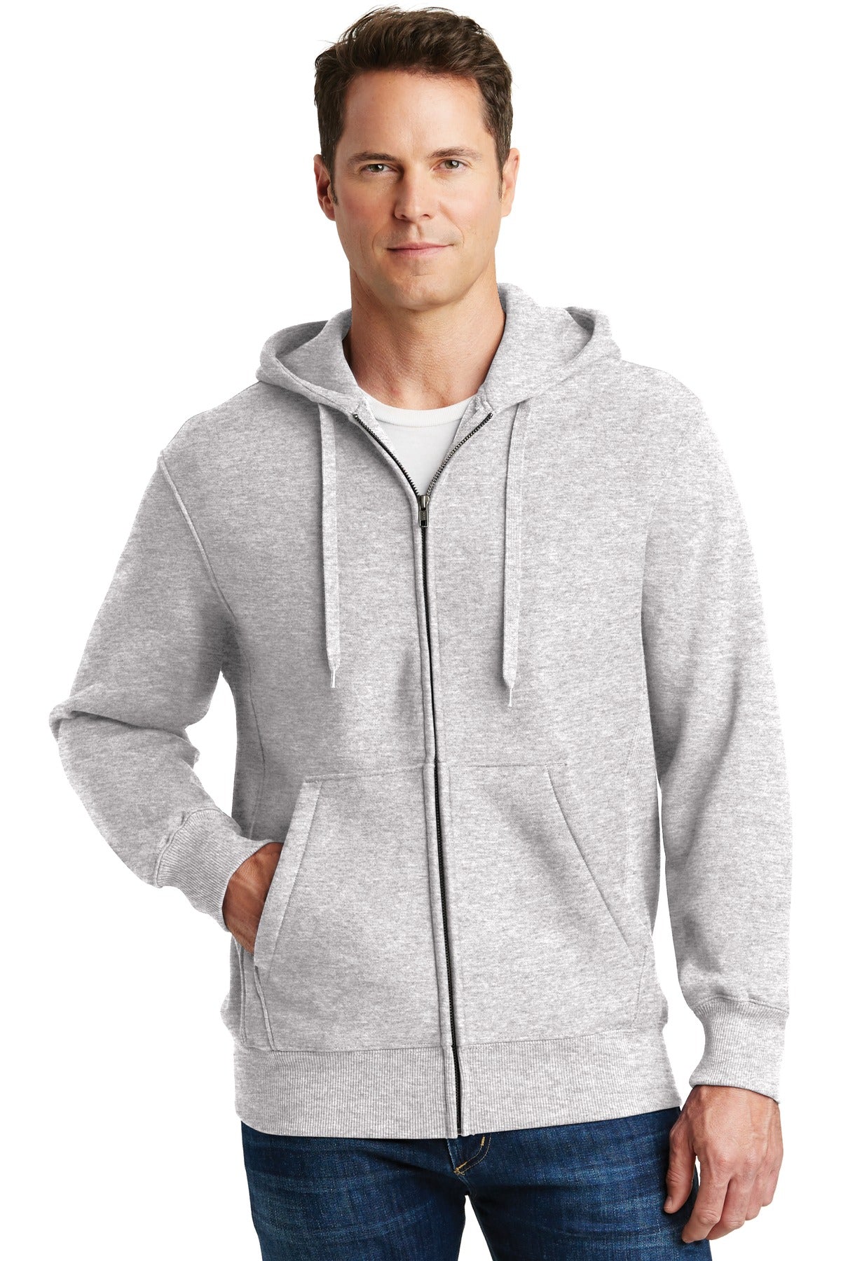 Sport-Tek? Super Heavyweight Full-Zip Hooded Sweatshirt.  F282