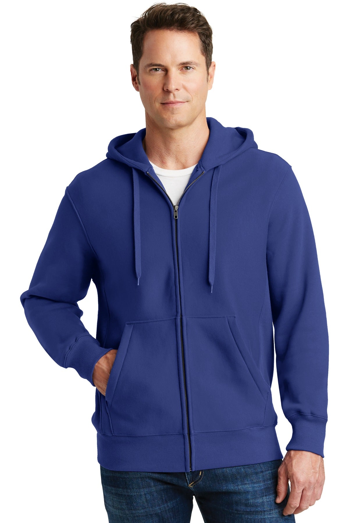 Sport-Tek® Super Heavyweight Full-Zip Hooded Sweatshirt.  F282