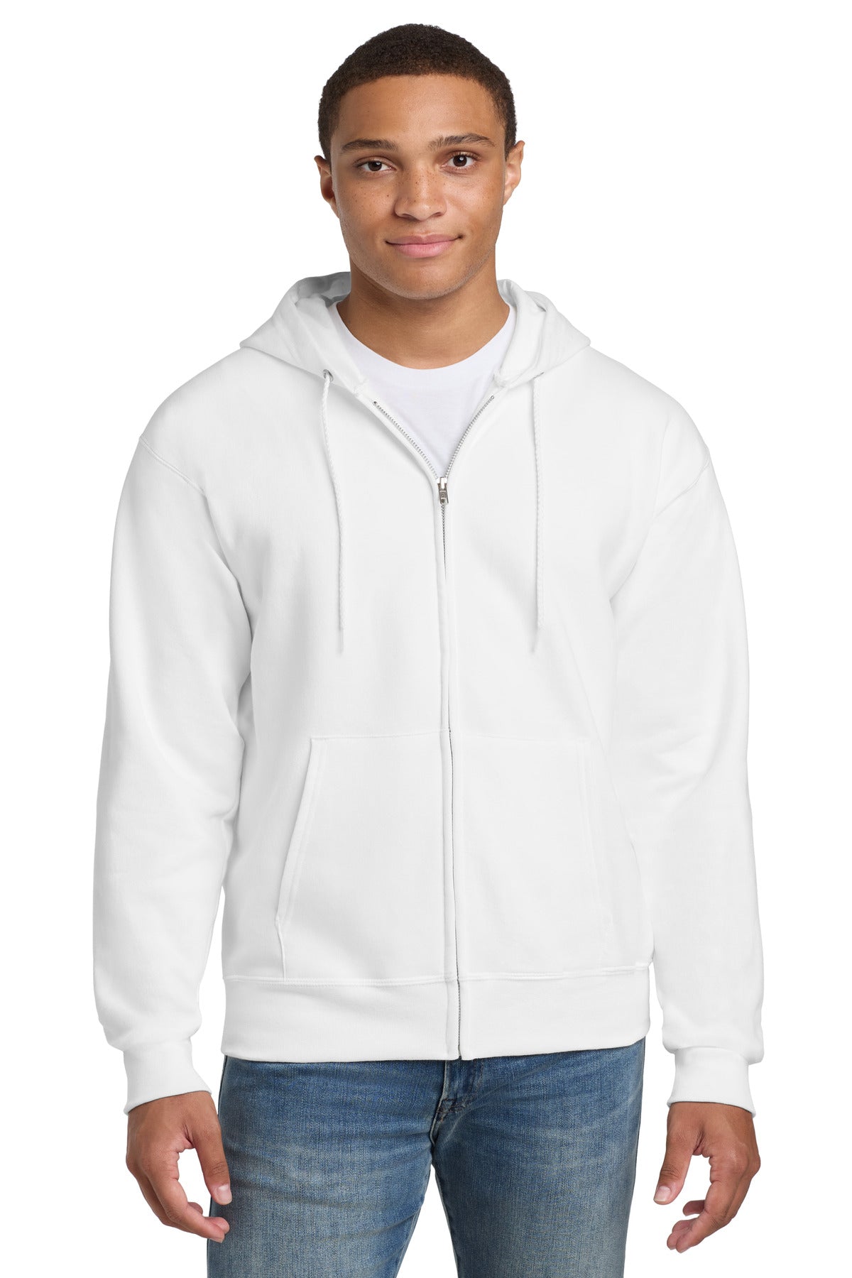 Hanes® Ultimate Cotton® - Full-Zip Hooded Sweatshirt.  F283