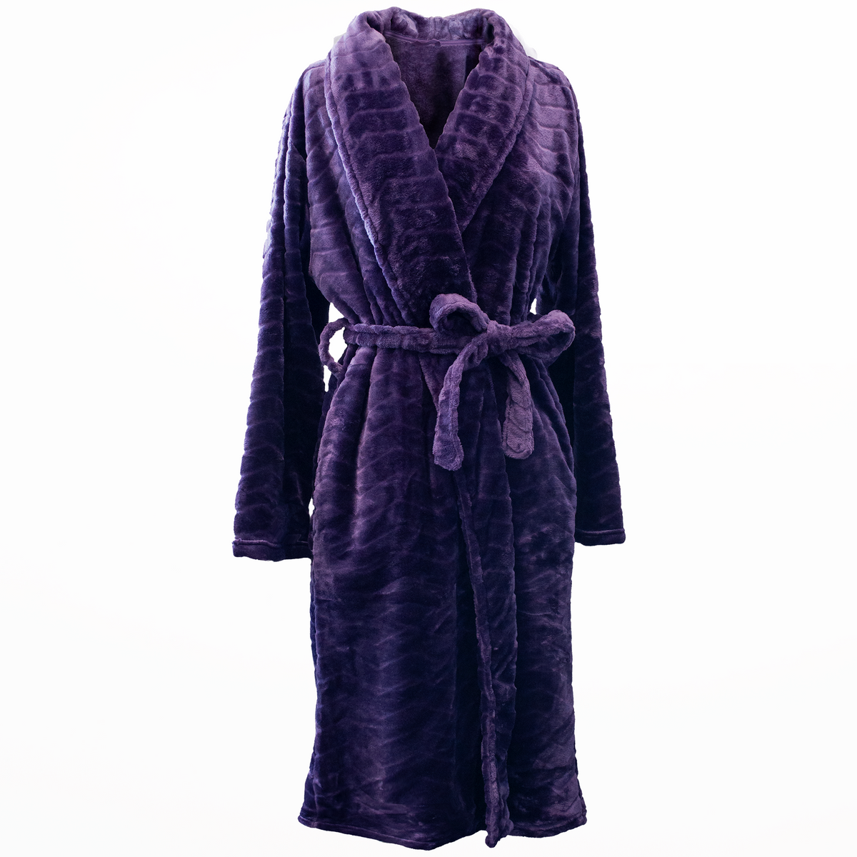 Purple Plush Bath Robe