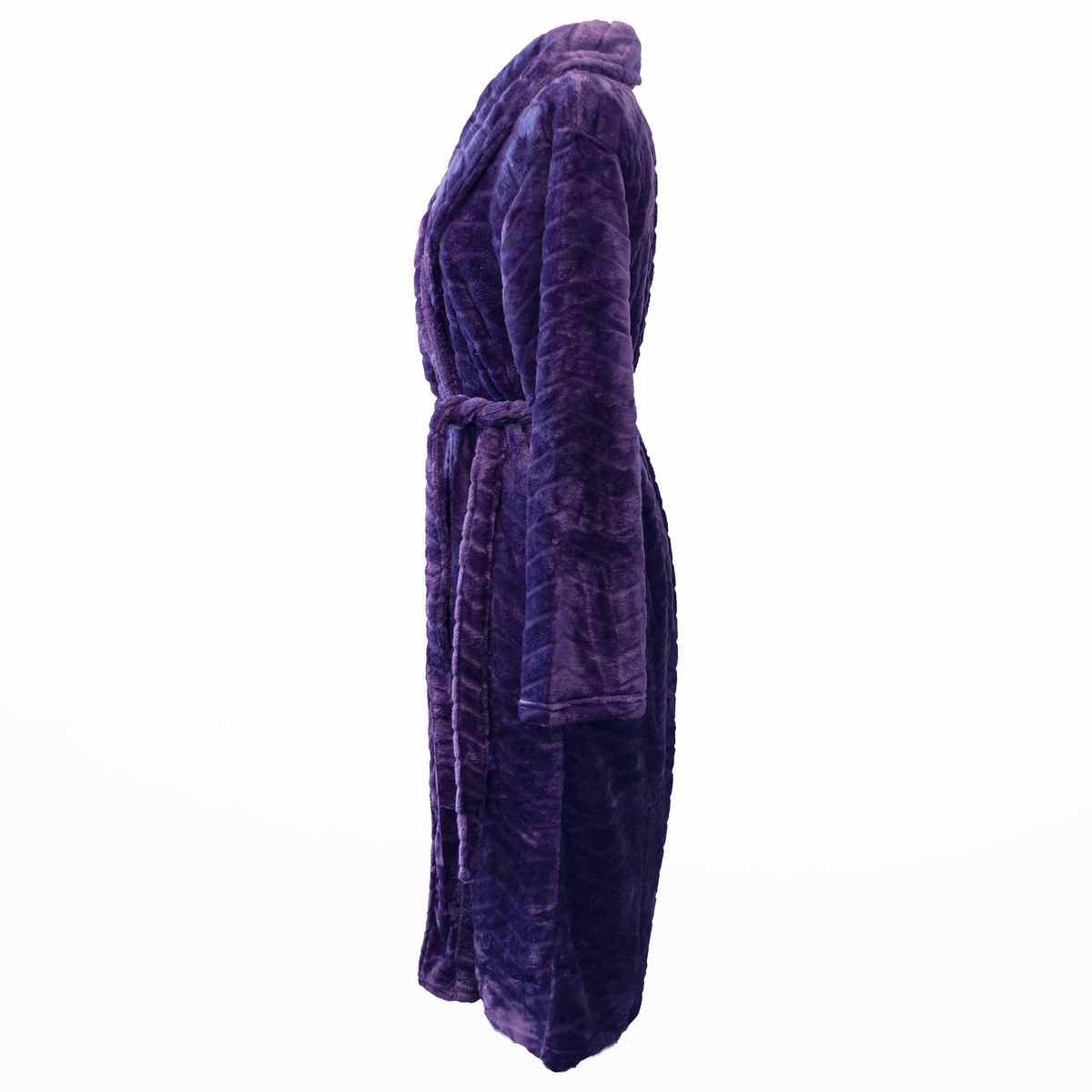 Purple Plush Bath Robe