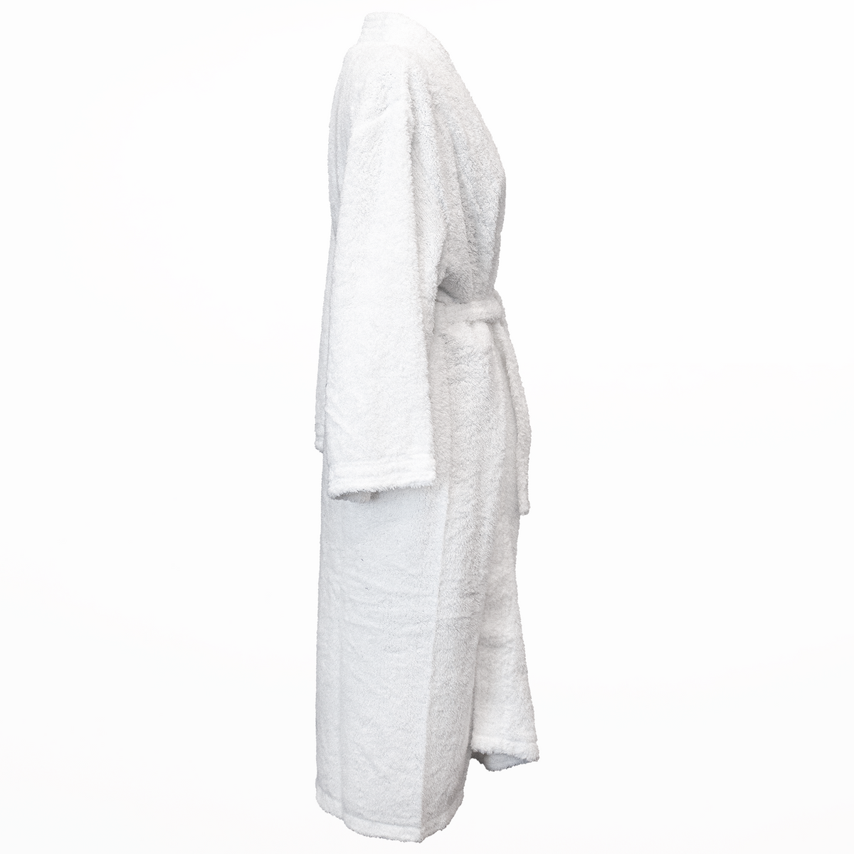 White Plush Bath Robe