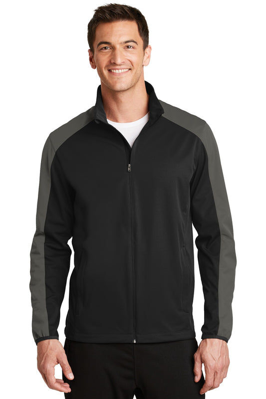 Port Authority® Active Colorblock Soft Shell Jacket. J718