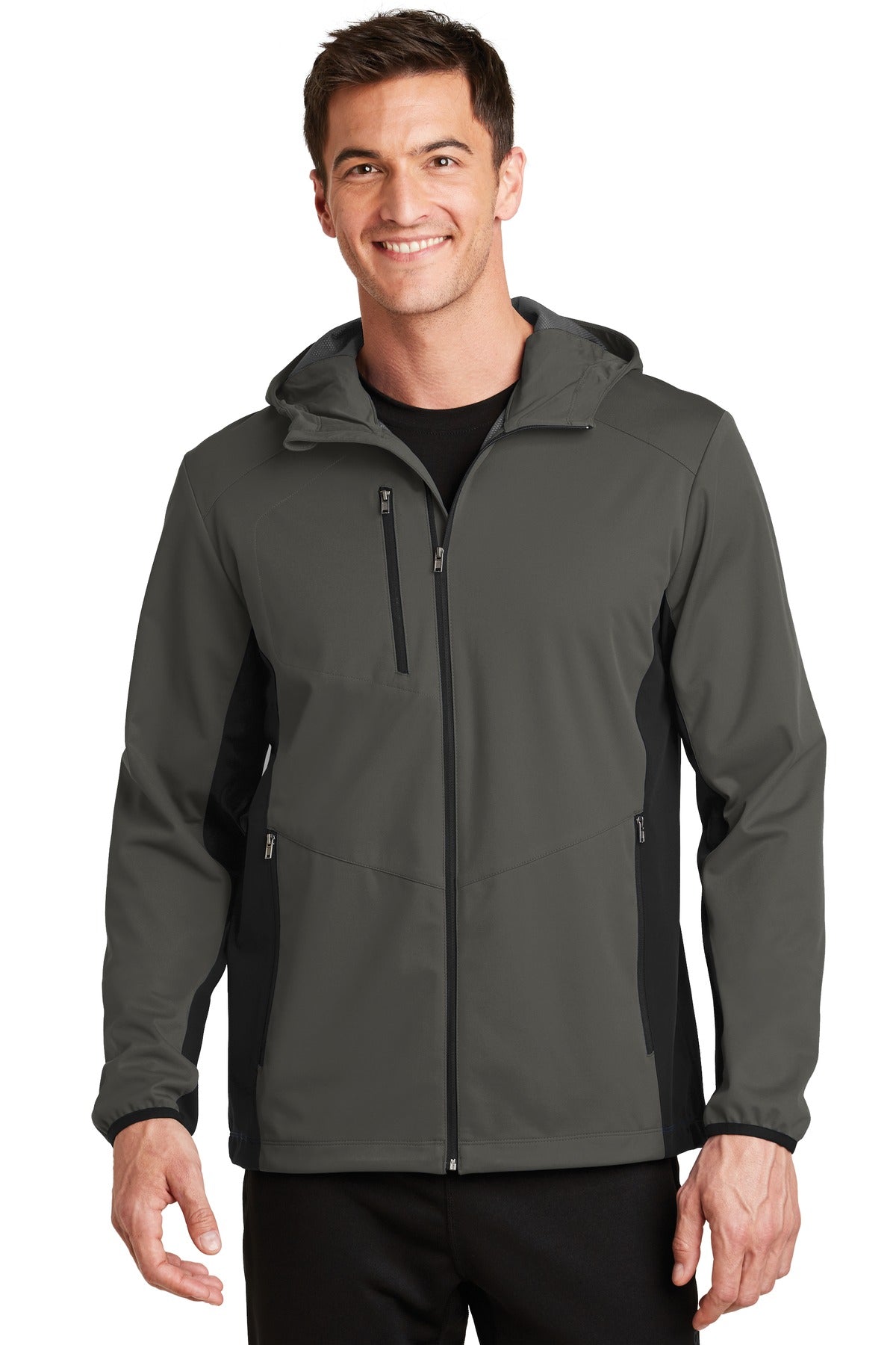 Port Authority® Active Hooded Soft Shell Jacket. J719