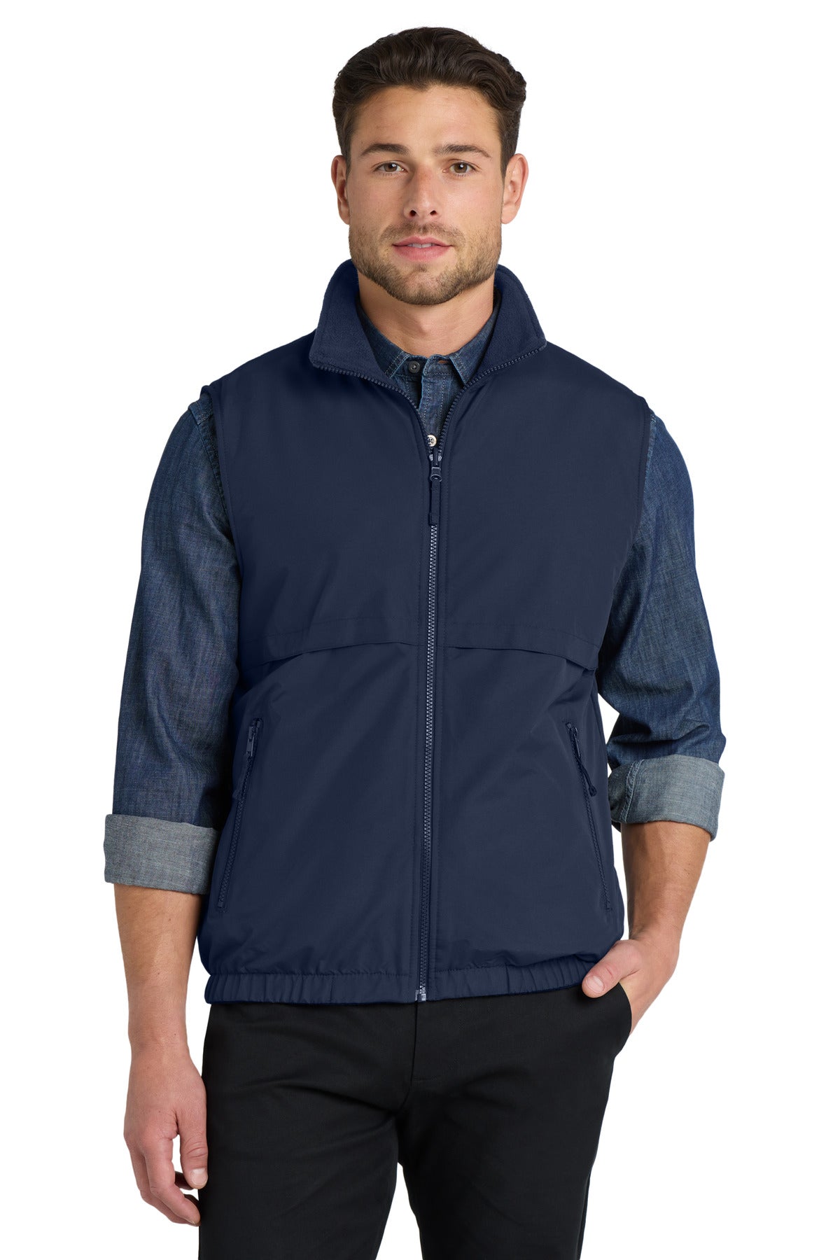 Port Authority® Reversible Charger Vest. J7490