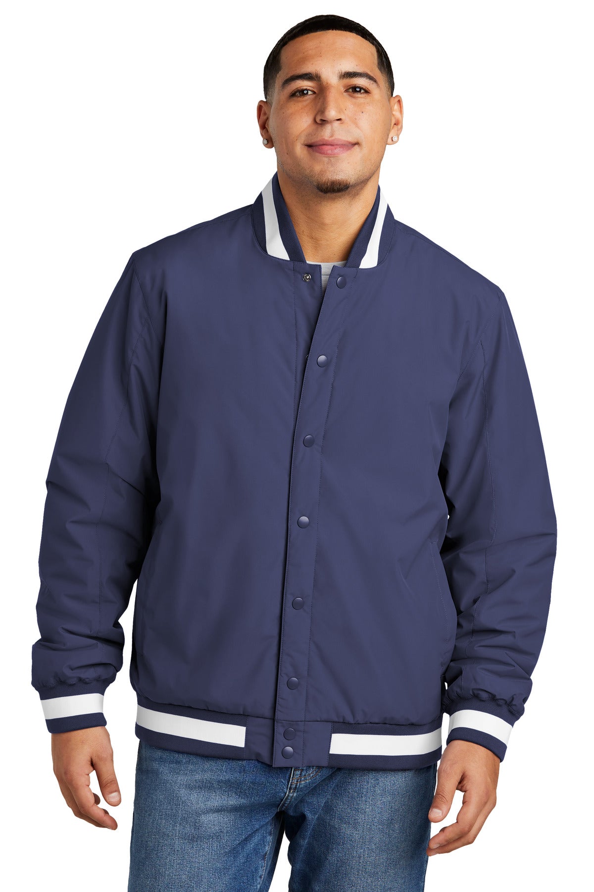 Sport-Tek® Insulated Varsity Jacket JST58