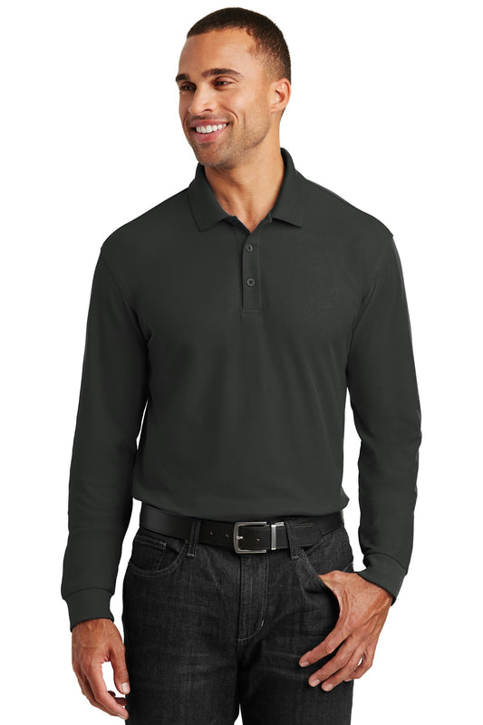 Port Authority® Long Sleeve Core Classic Pique Polo. K100LS