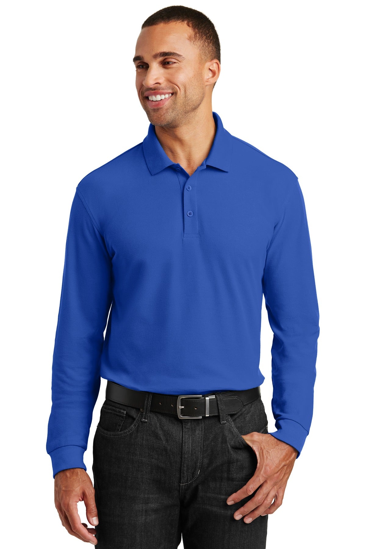 Port Authority® Long Sleeve Core Classic Pique Polo. K100LS