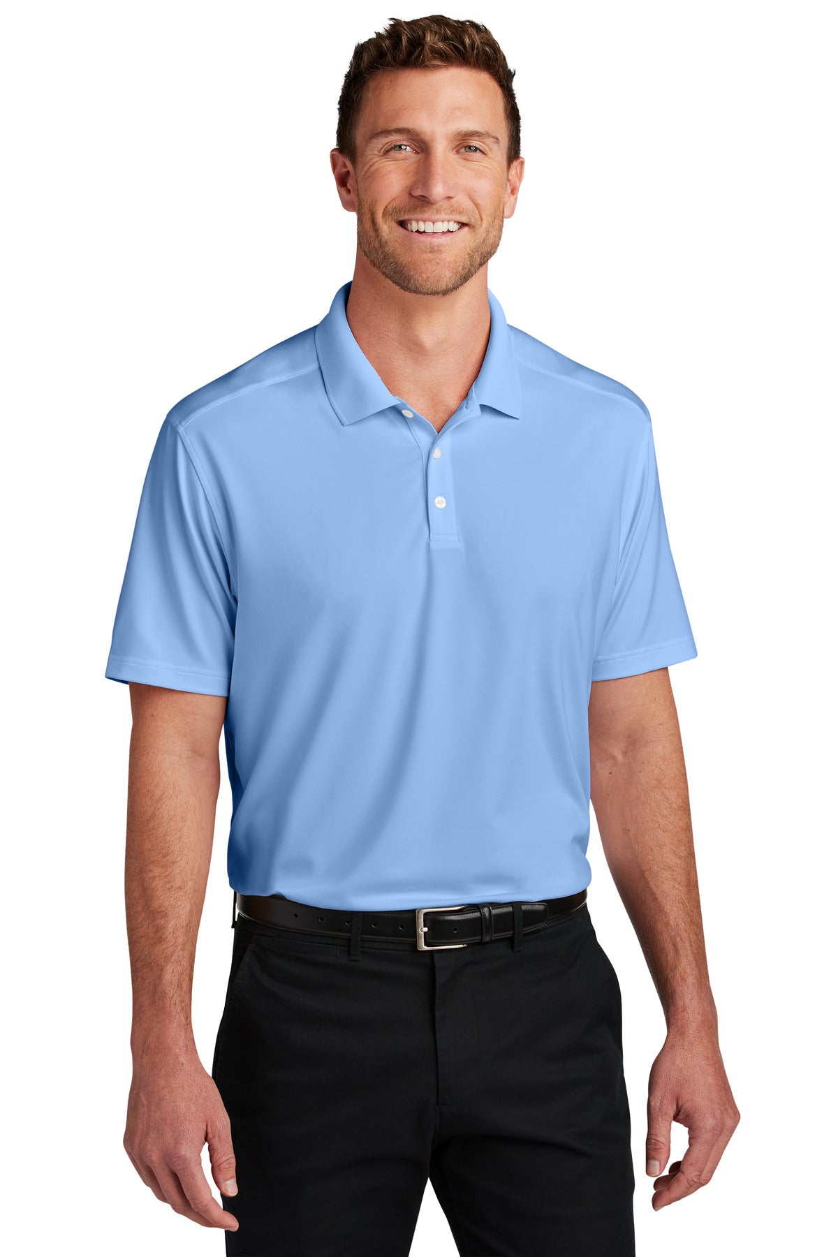 Port Authority® City Stretch Flat Knit Polo K683