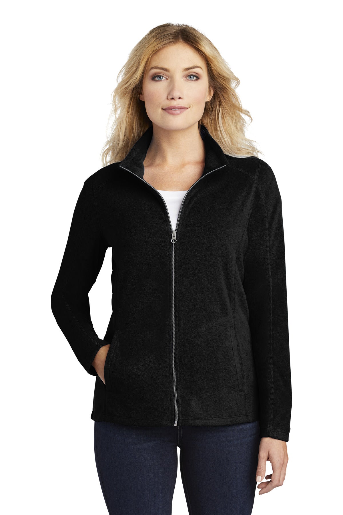 Port Authority® Women's Microfleece Jacket. L223