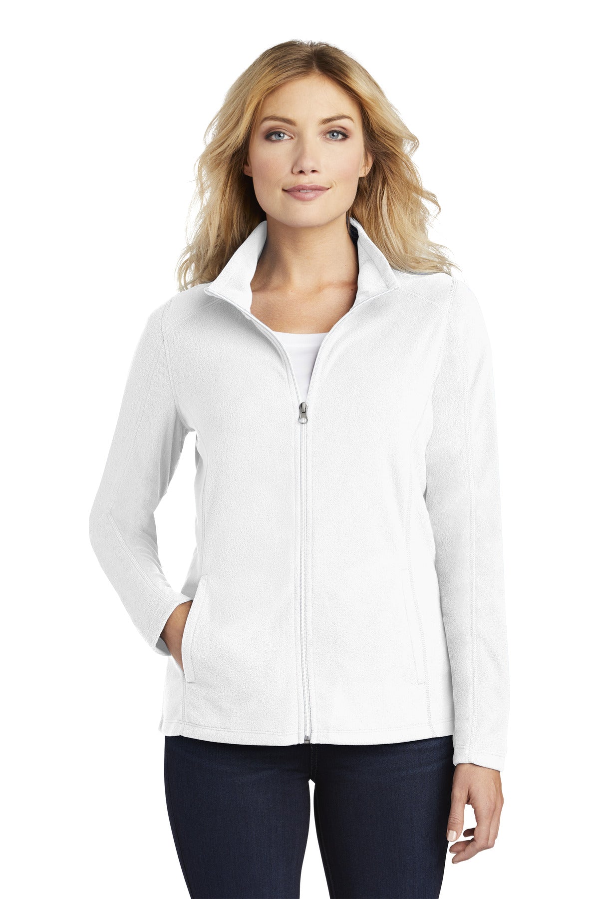 Port Authority® Women's Microfleece Jacket. L223