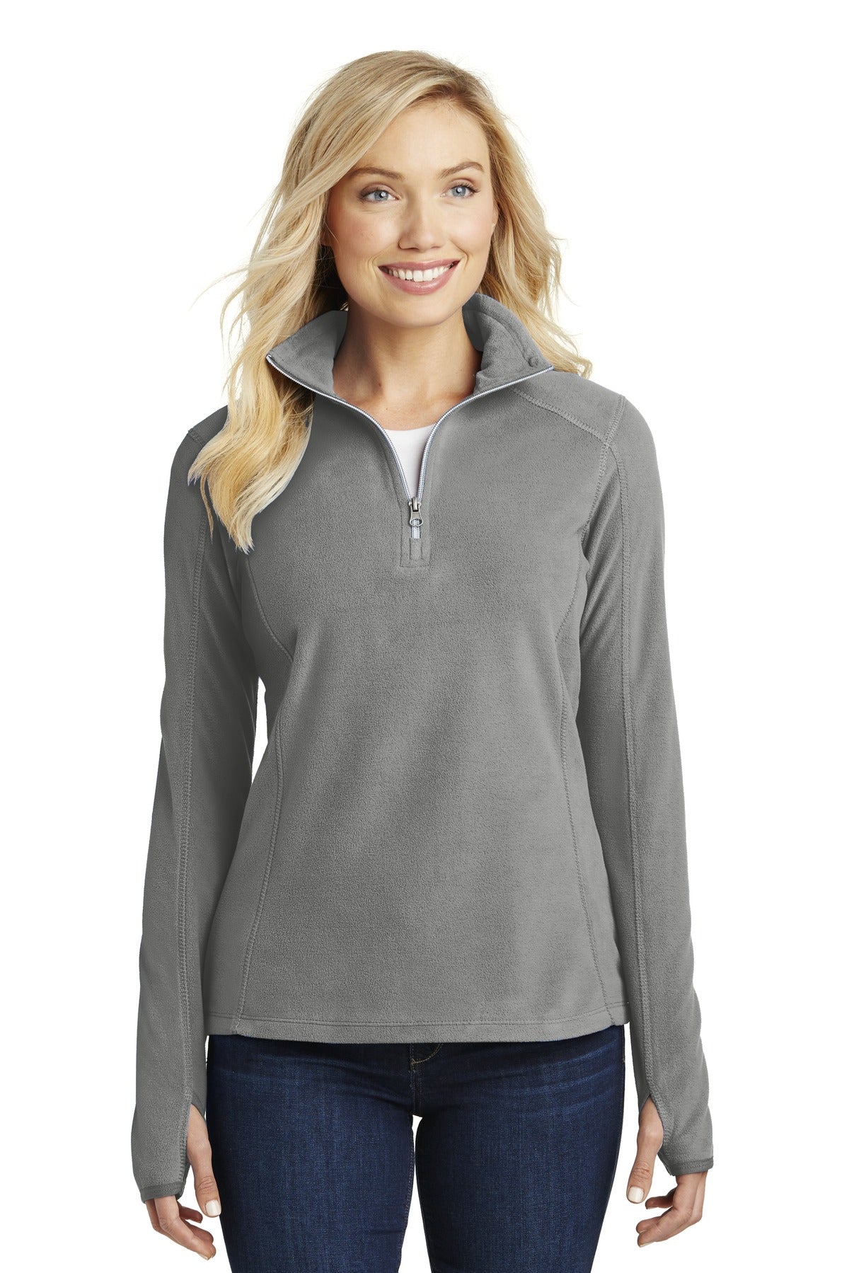 Port Authority® Women's Microfleece 1/2-Zip Pullover. L224