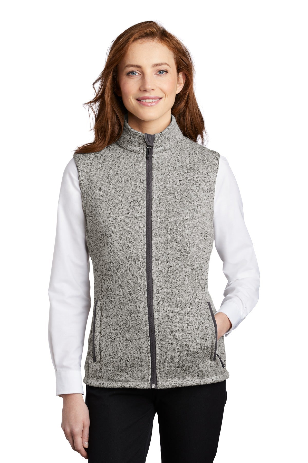 Port Authority ® Women's Sweater Fleece Vest L236