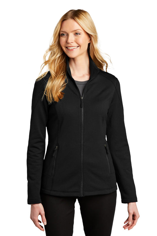 Port Authority ® Women's Grid Fleece Jacket. L239