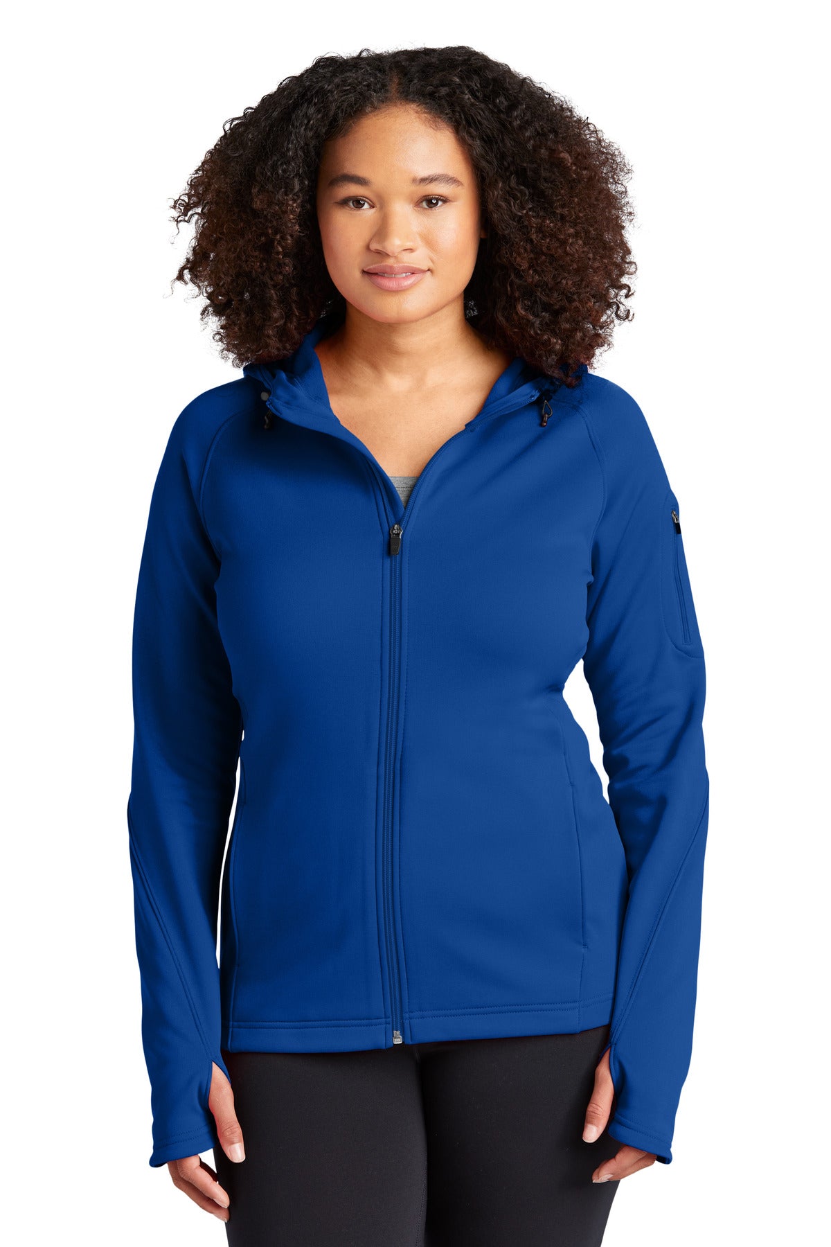 Sport-Tek® Women's Tech Fleece Full-Zip Hooded Jacket. L248