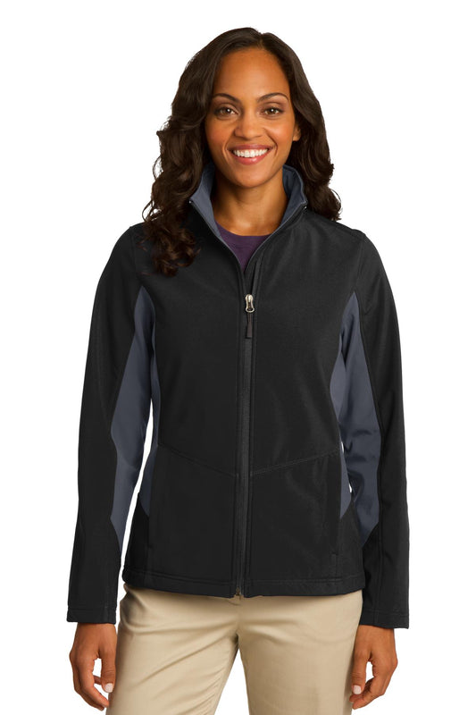 Port Authority® Women's Core Colorblock Soft Shell Jacket. L318