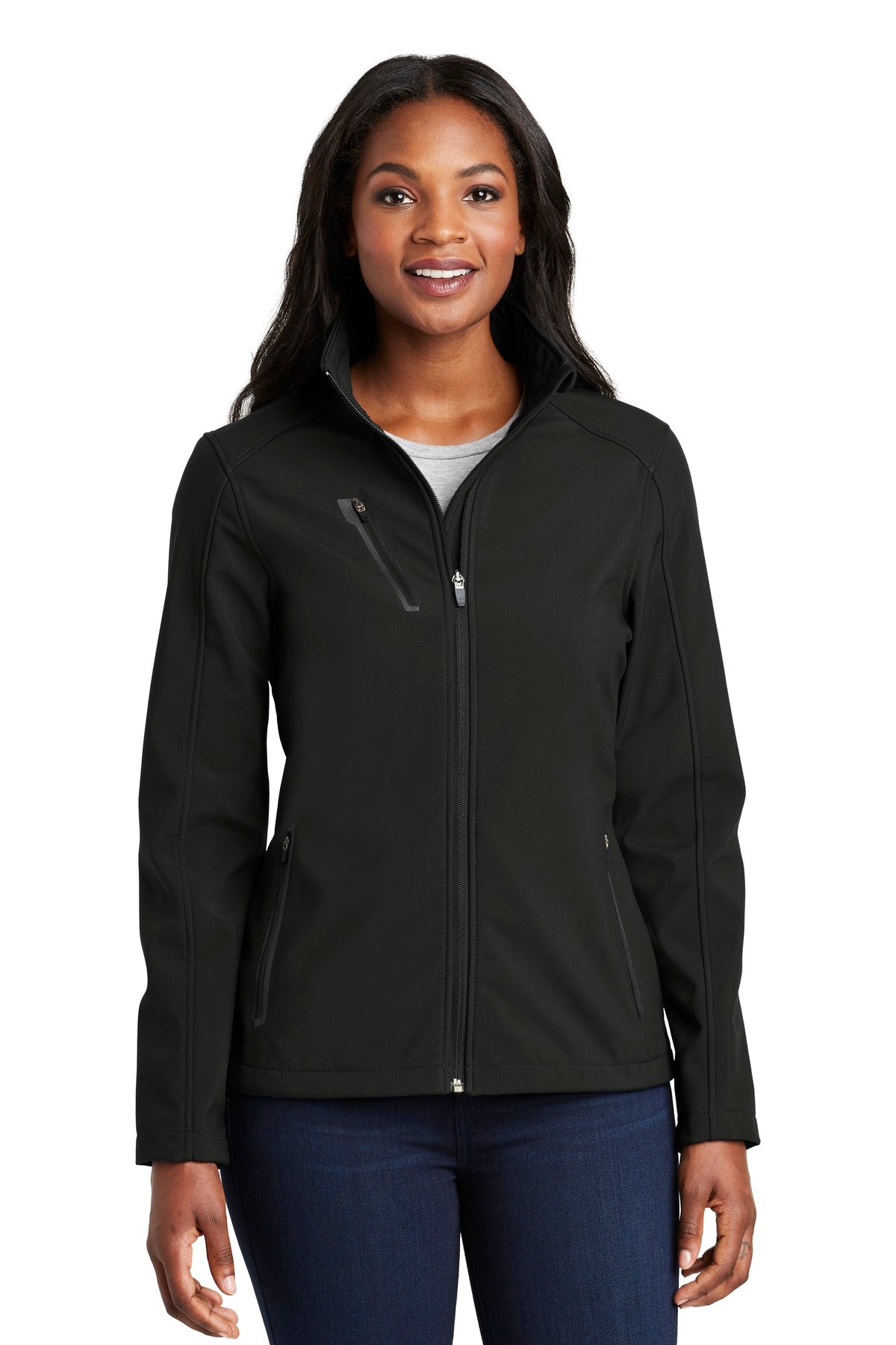 Port Authority® Women's Welded Soft Shell Jacket. L324