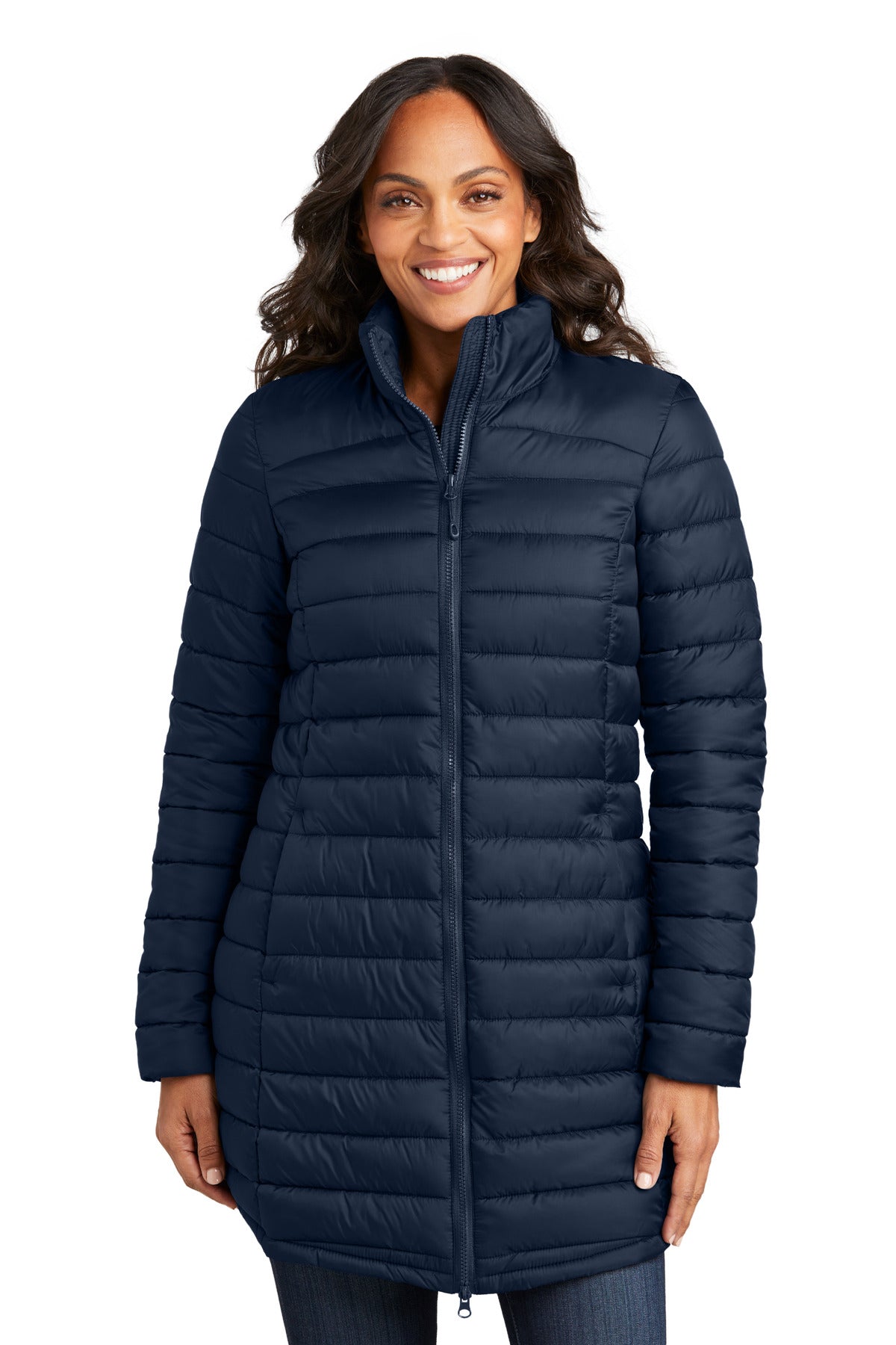 Port Authority® Women's Horizon Puffy Long Jacket L365