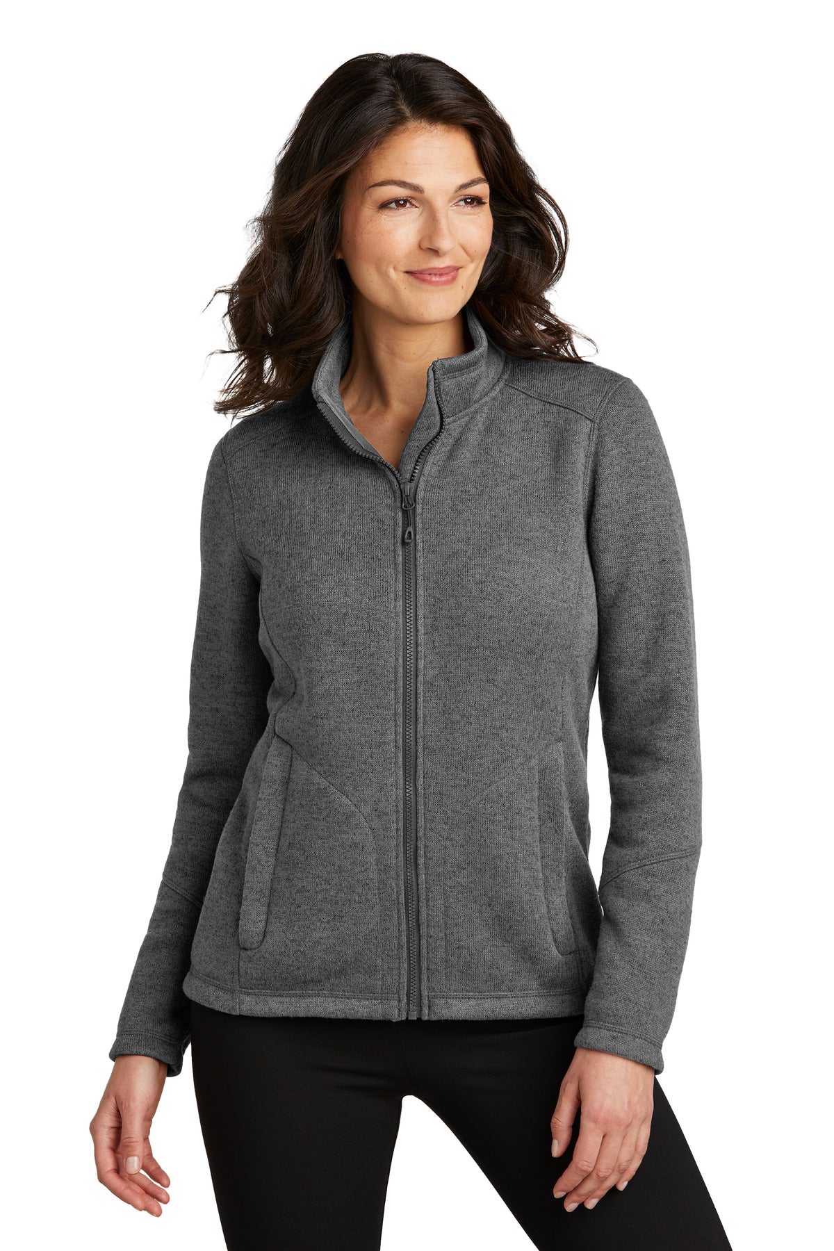 Port Authority® Women's Arc Sweater Fleece Jacket L428