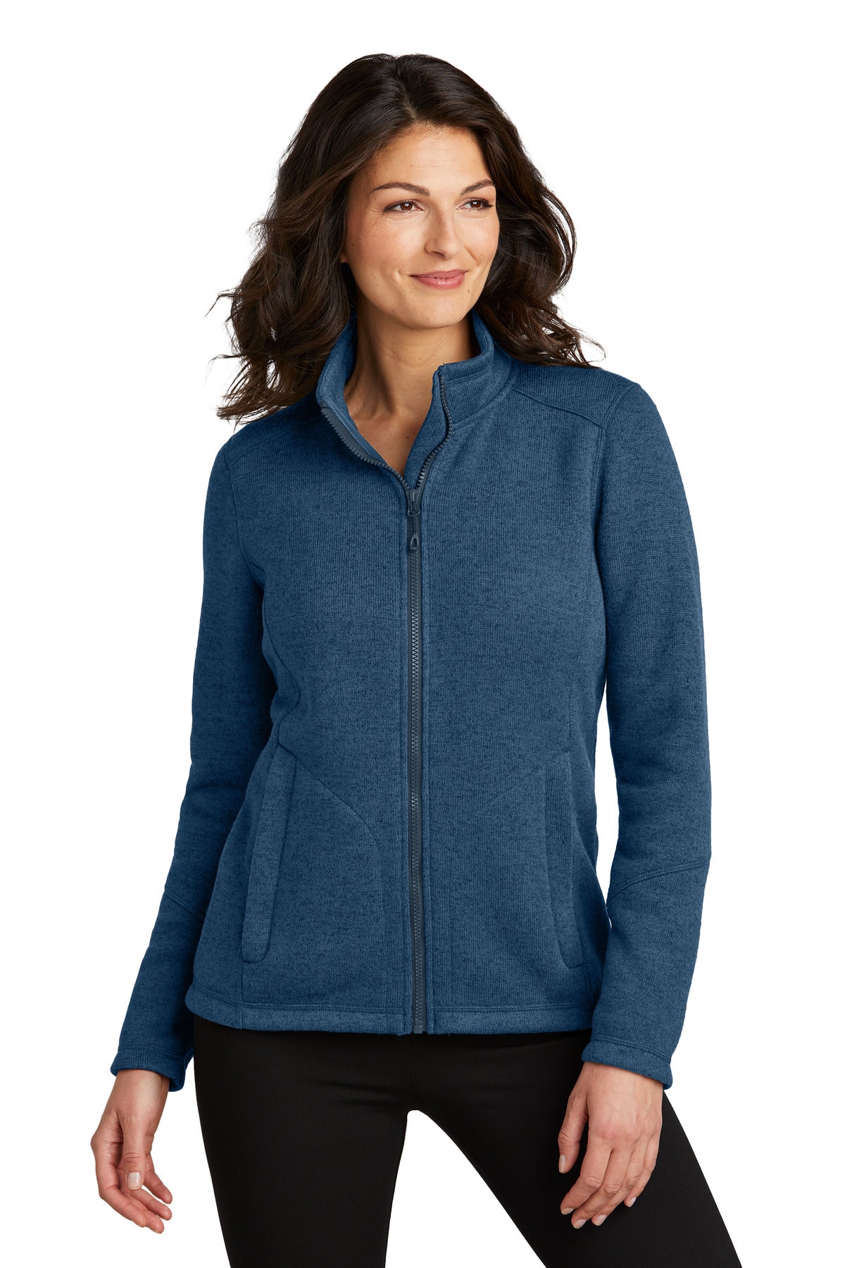 Port Authority® Women's Arc Sweater Fleece Jacket L428