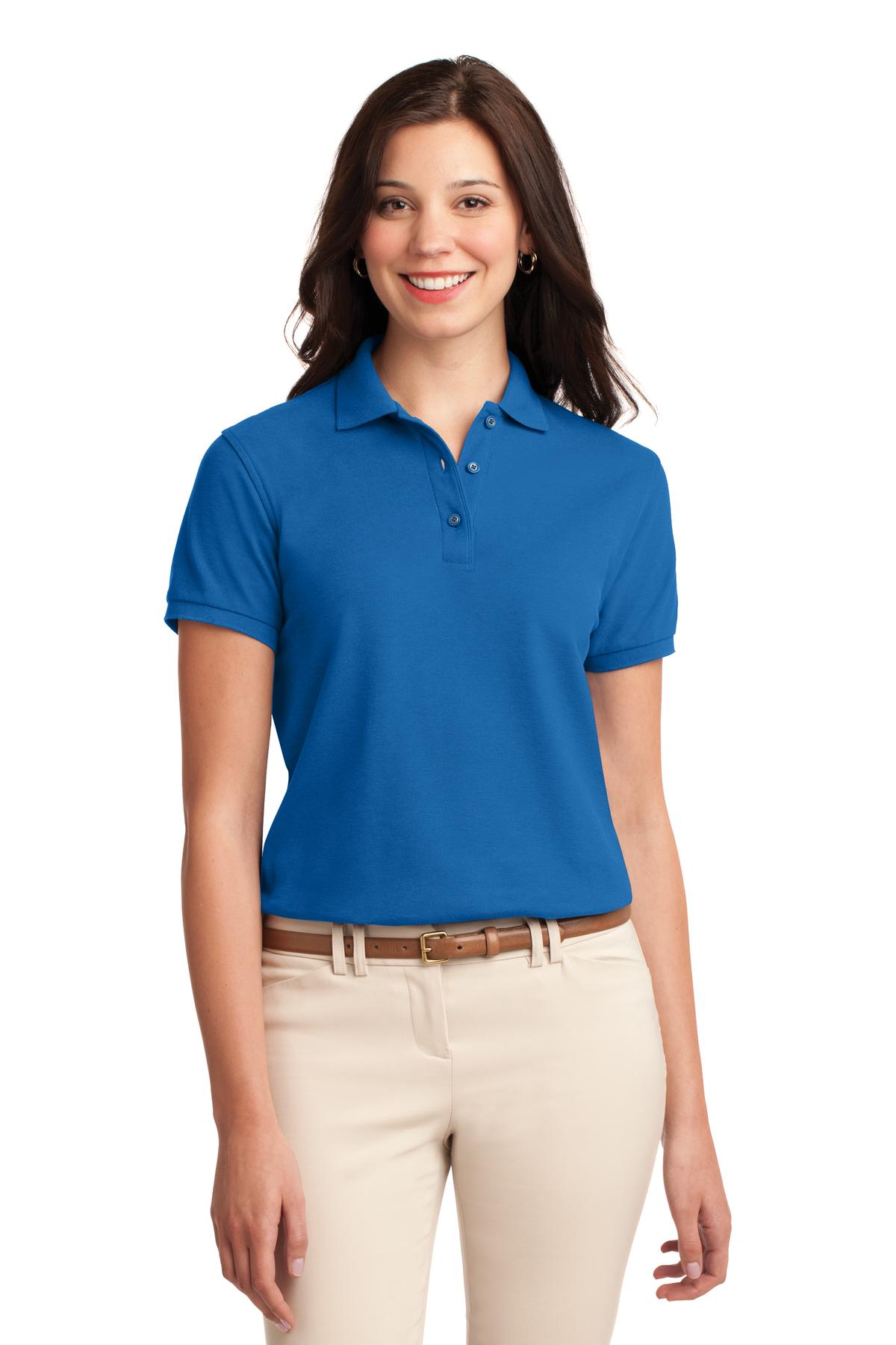 Port Authority® Women's Silk Touch™ Polo.  L500