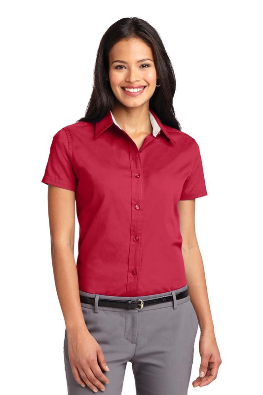 Port Authority? Women's Short Sleeve Easy Care  Shirt.  L508