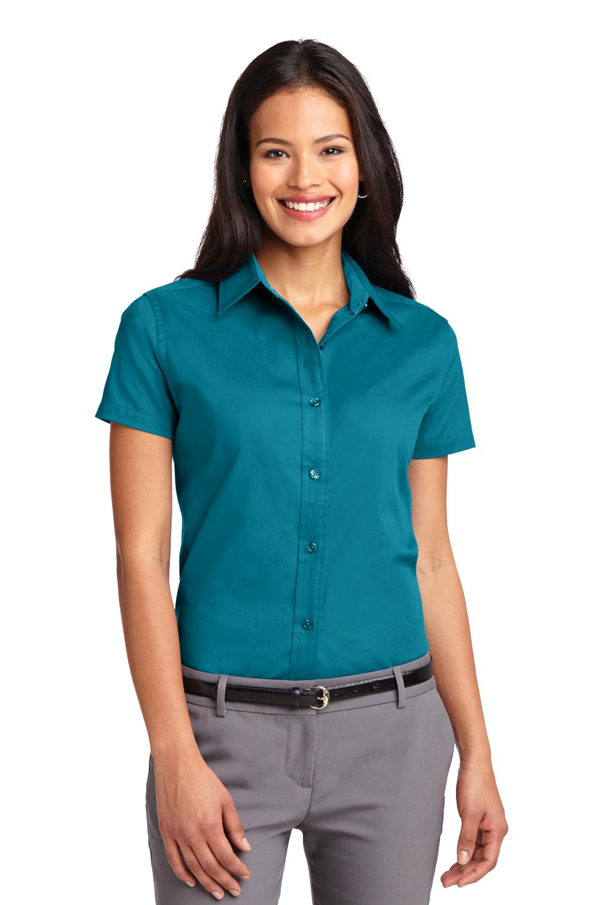 Port Authority? Women's Short Sleeve Easy Care  Shirt.  L508