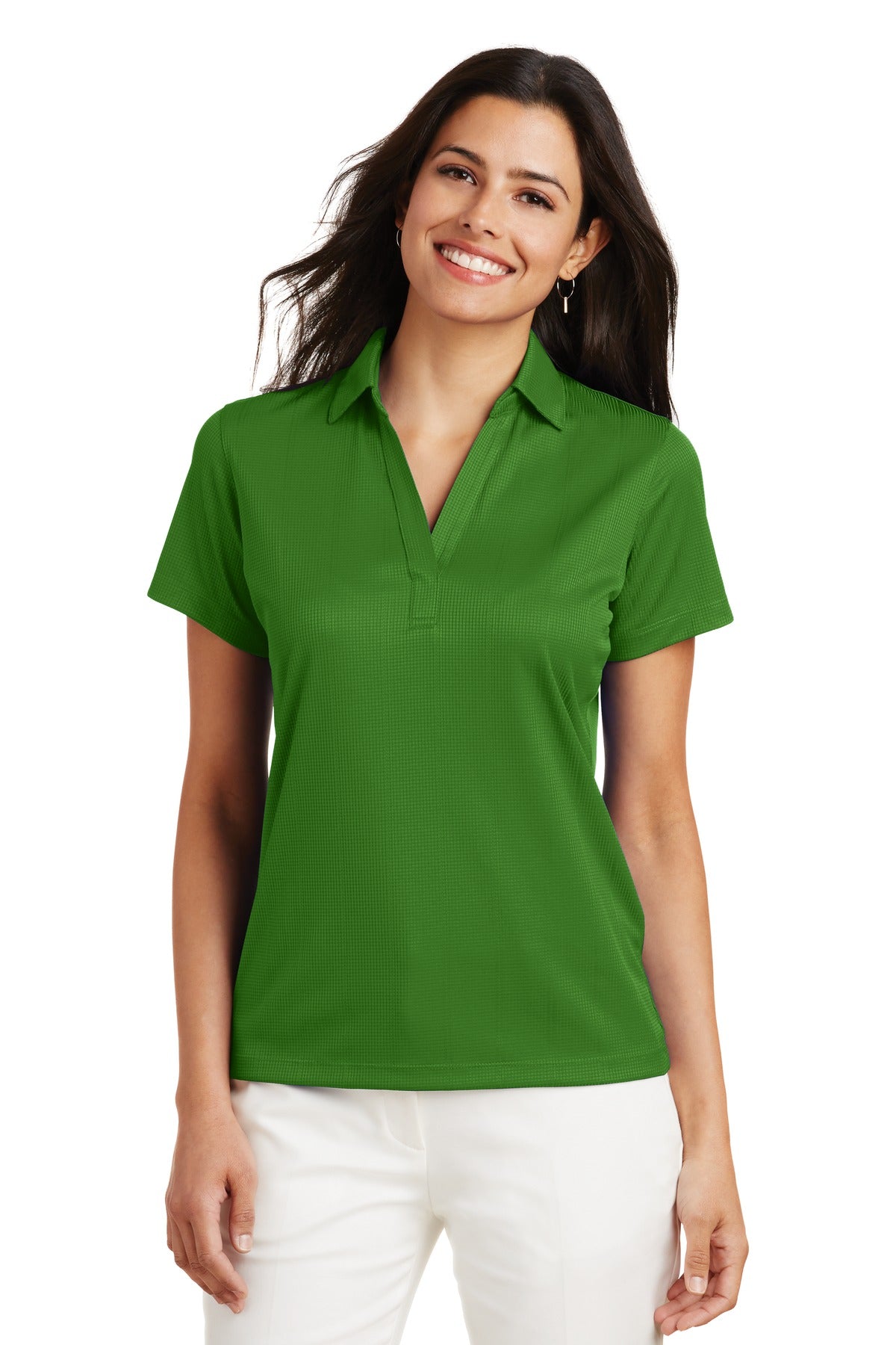 Port Authority® Women's Performance Fine Jacquard Polo. L528