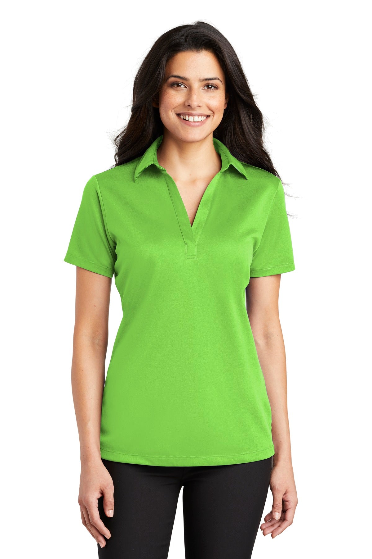 Port Authority® Women's Silk Touch™ Performance Polo. L540