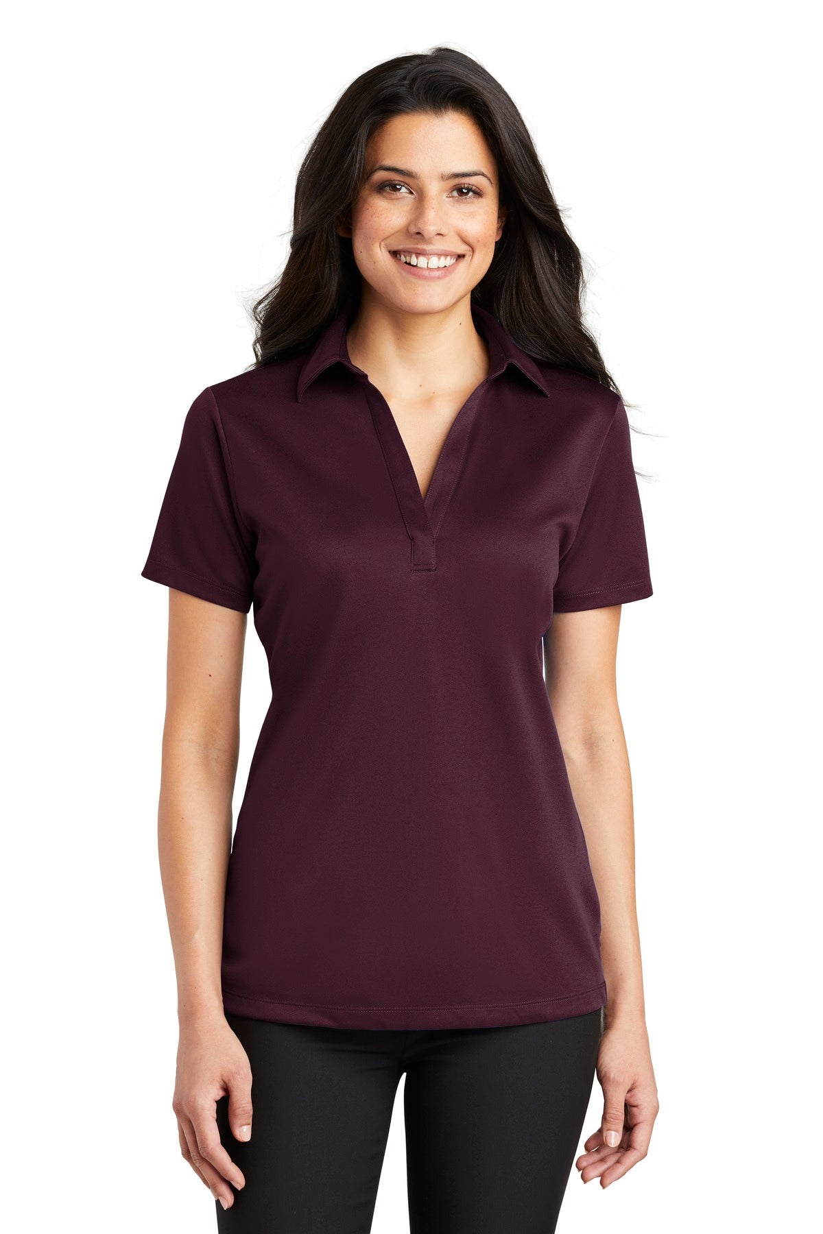 Port Authority® Women's Silk Touch™ Performance Polo. L540