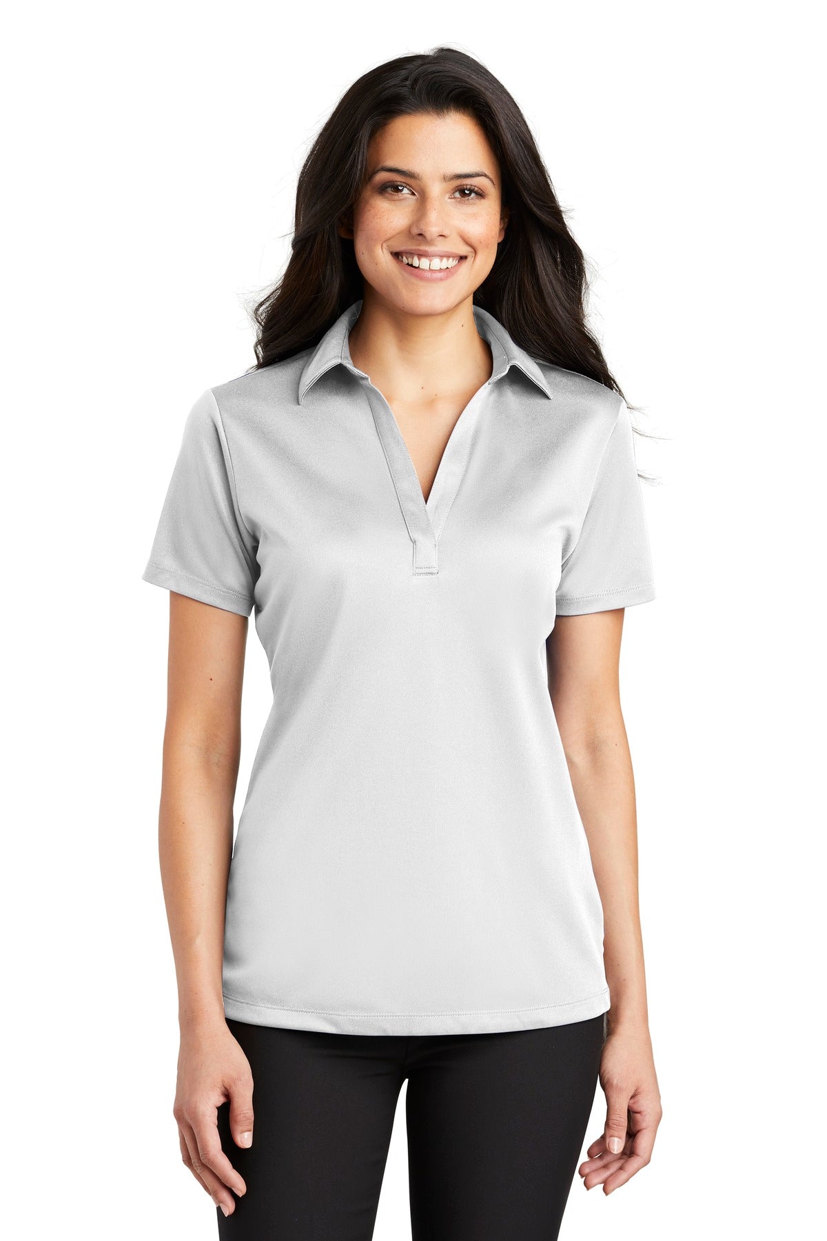 Port Authority® Women's Silk Touch™ Performance Polo. L540