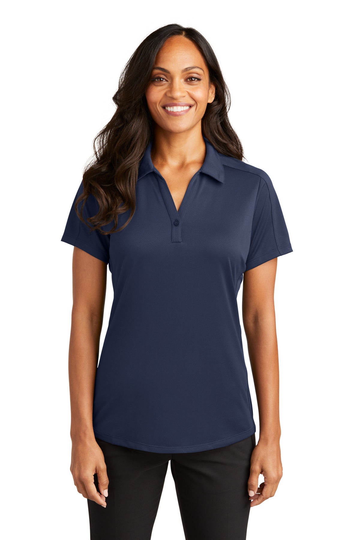 Port Authority® Women's Diamond Jacquard Polo. L569