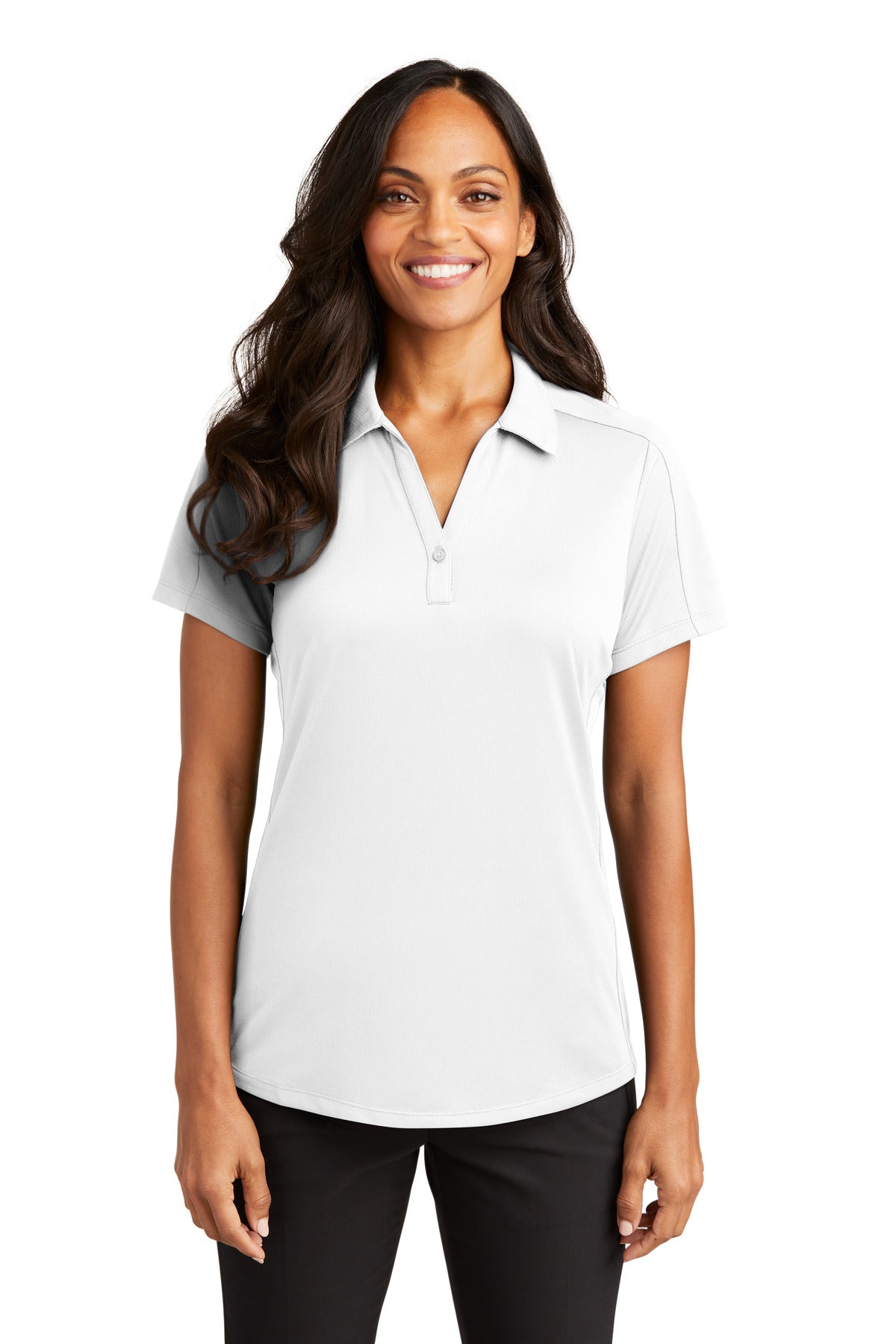 Port Authority® Women's Diamond Jacquard Polo. L569