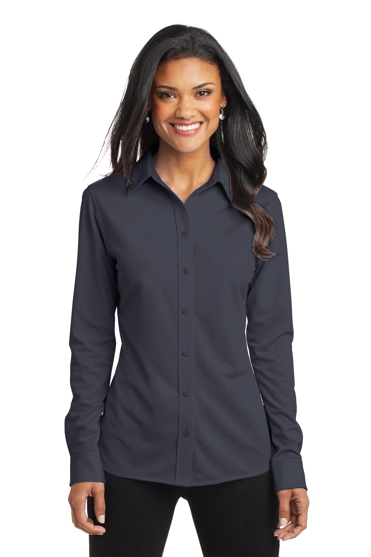 Port Authority® Women's Dimension Knit Dress Shirt. L570