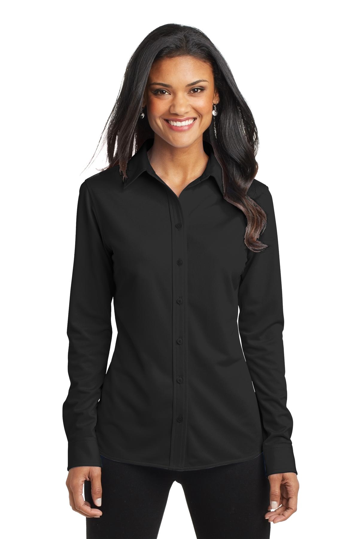 Port Authority® Women's Dimension Knit Dress Shirt. L570