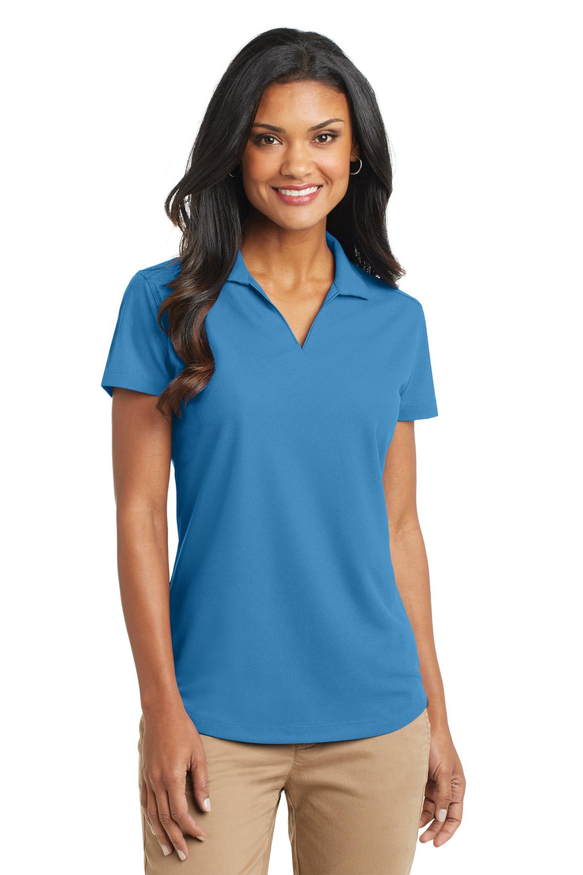 Port Authority® Women's Dry Zone® Grid Polo. L572