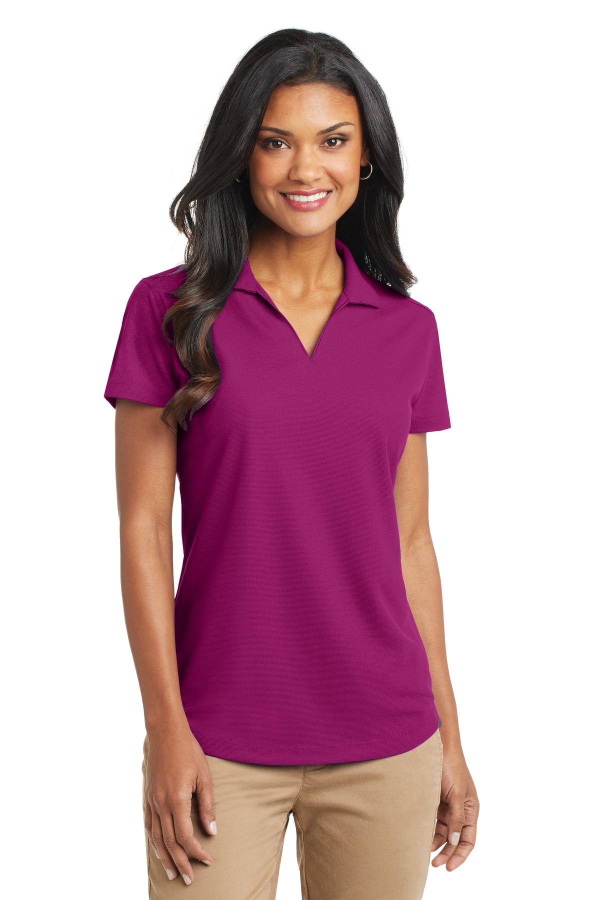 Port Authority® Women's Dry Zone® Grid Polo. L572