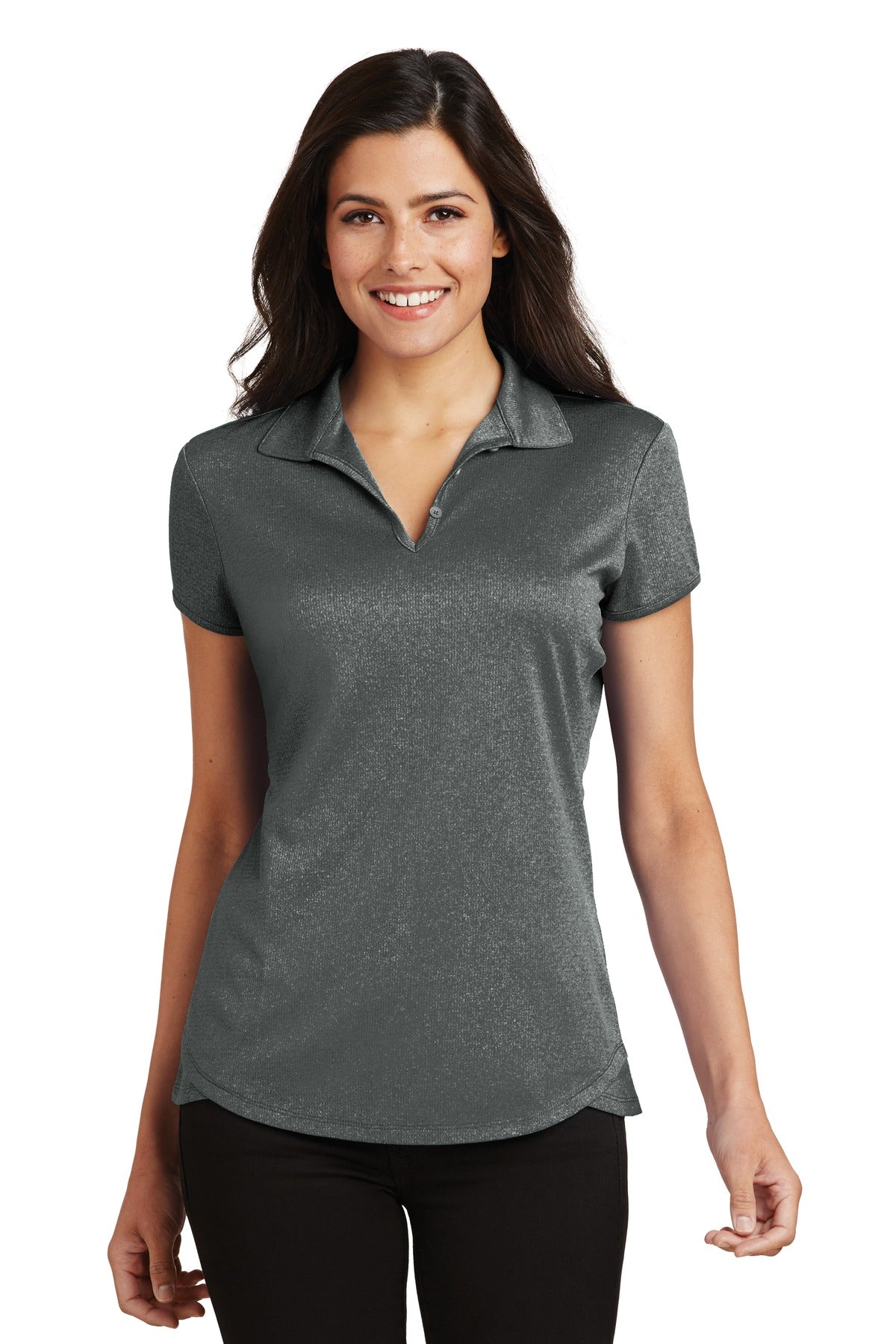 Port Authority® Women's Trace Heather Polo. L576