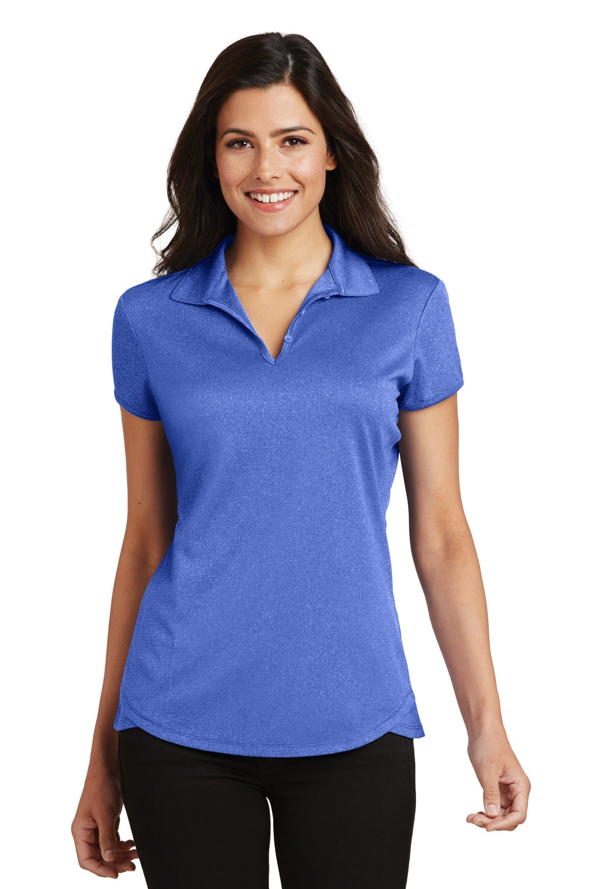 Port Authority® Women's Trace Heather Polo. L576